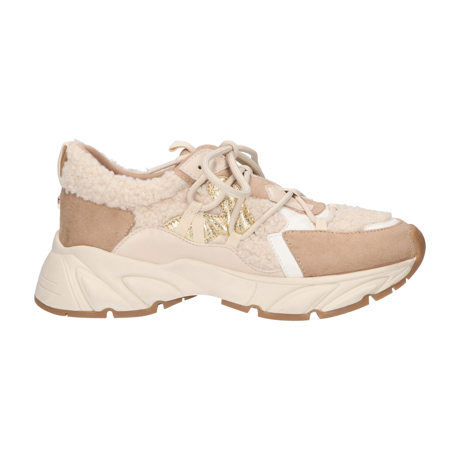 -25% : Chunky sneakers taupe | Dames | Maat 37 | La Strada