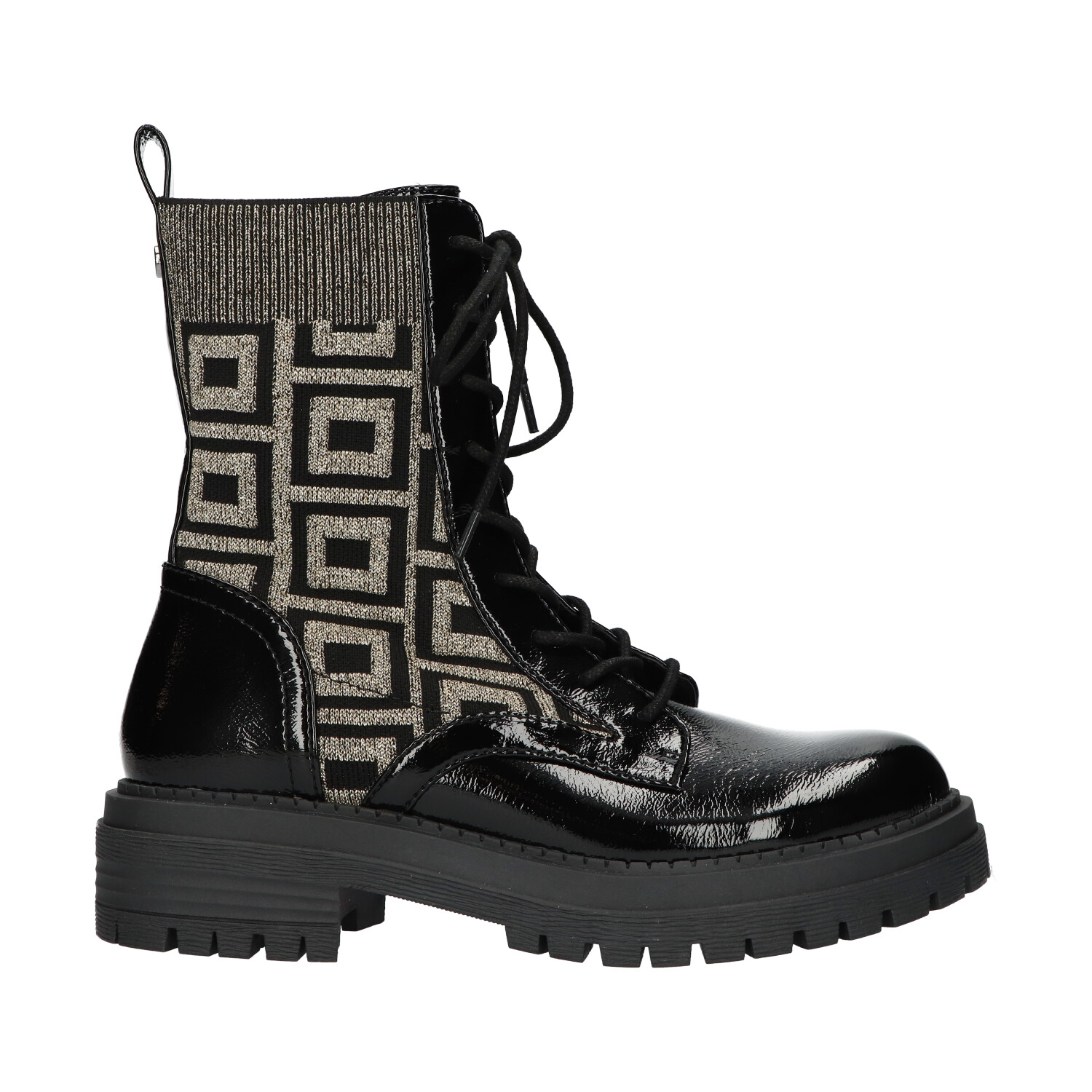 -26% : boots zwart met goud | Dames | Maat 39 | La Strada