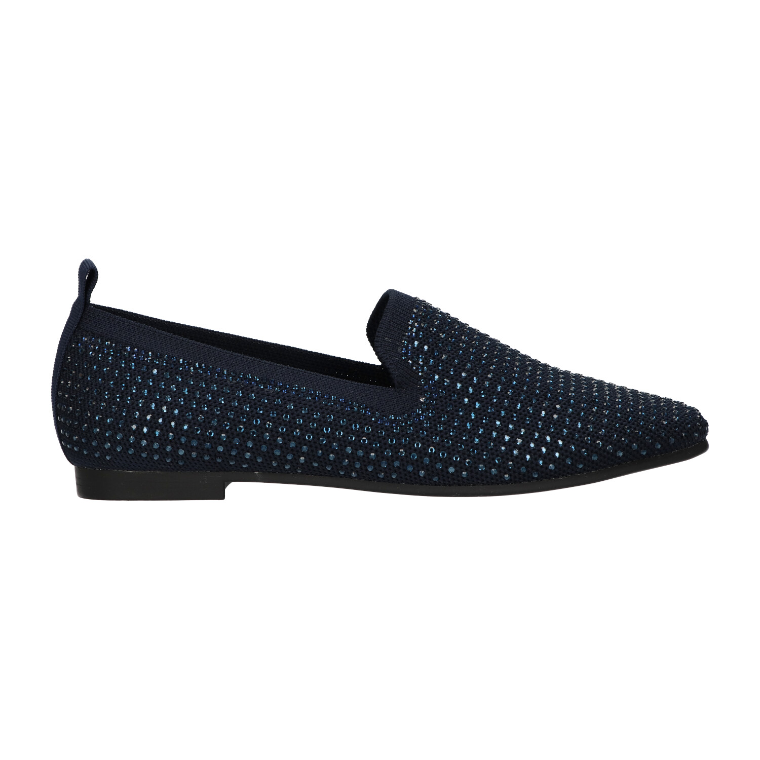 -27% : Blauwe loafers met steentjes | Dames | Maat 37 | La Strada