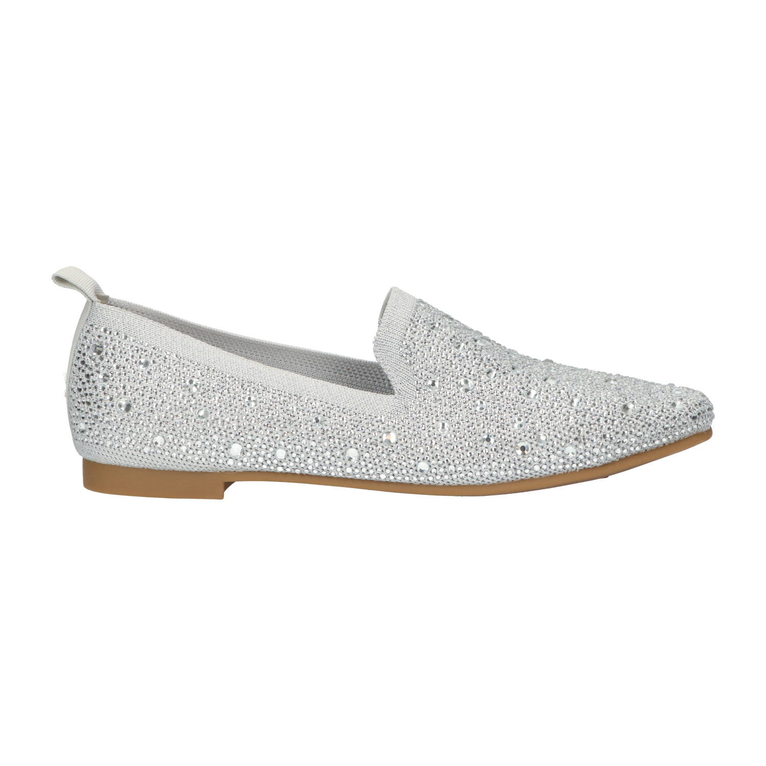 -9% : loafers zilver met steentjes | Dames | Maat 38 | La Strada