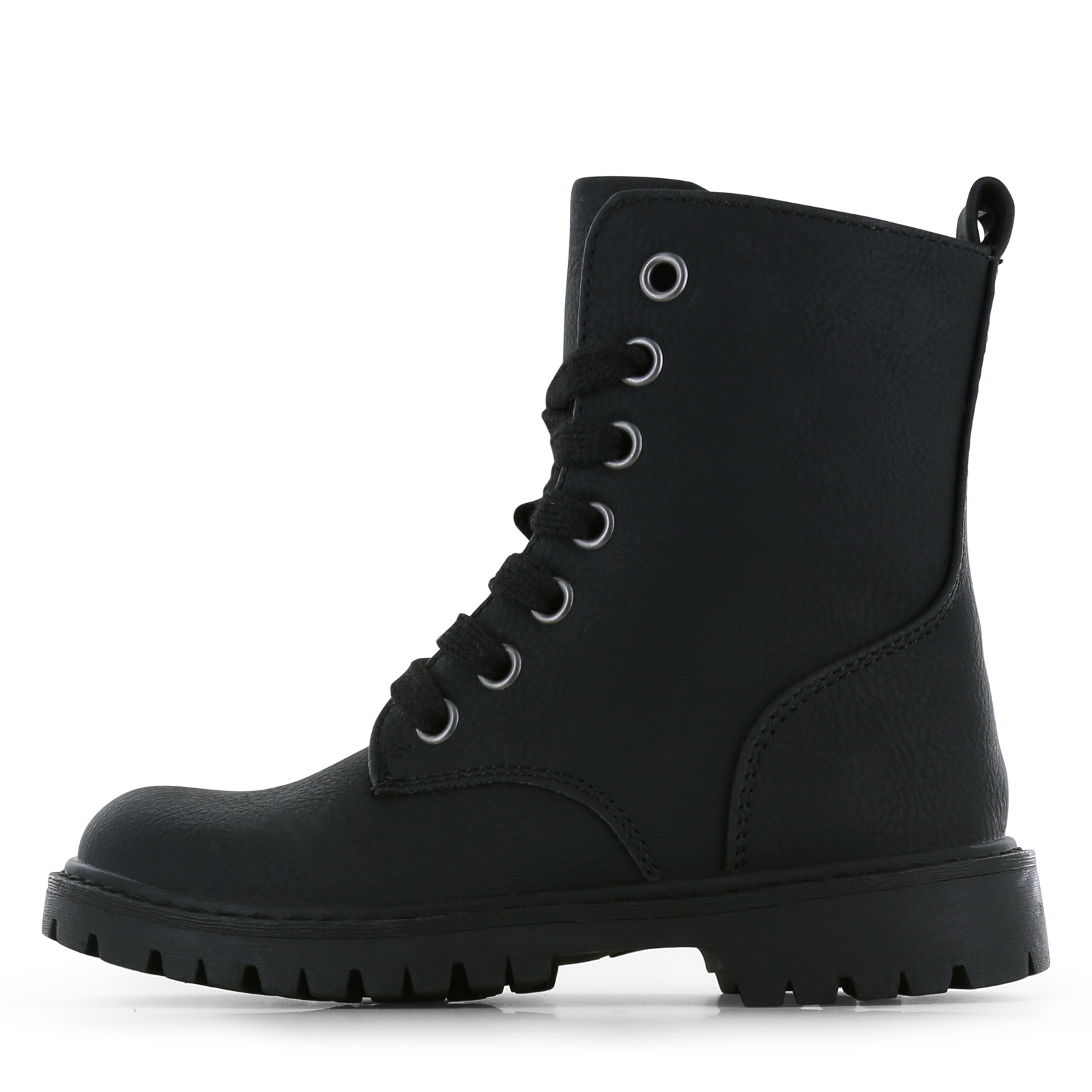 Go Banana&rsquo;s zwarte bikerboot Meisjes | Microfiber leer | Maat 33