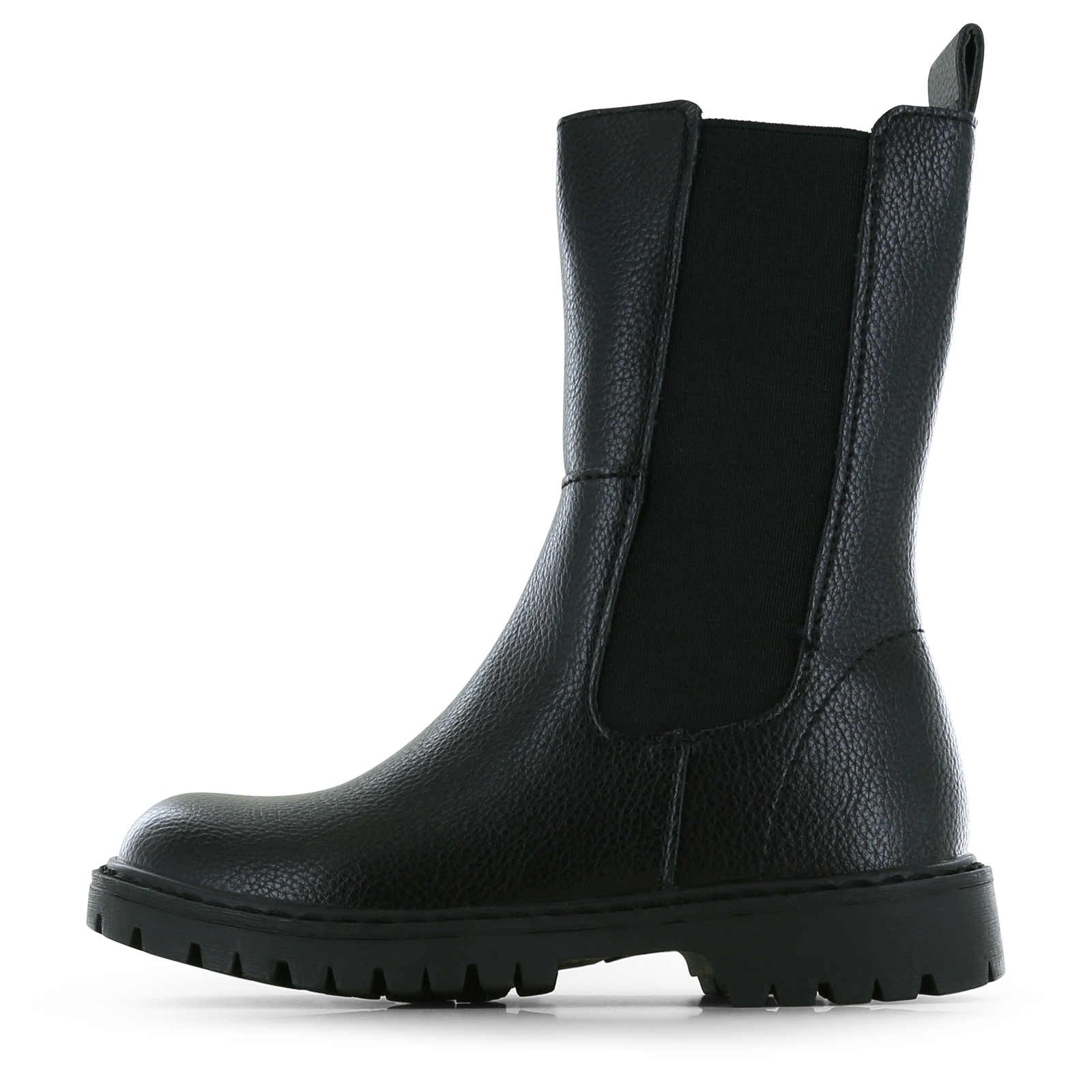 Go Banana&rsquo;s zwarte hoge laars Meisjes | Microfiber leer | Maat 34