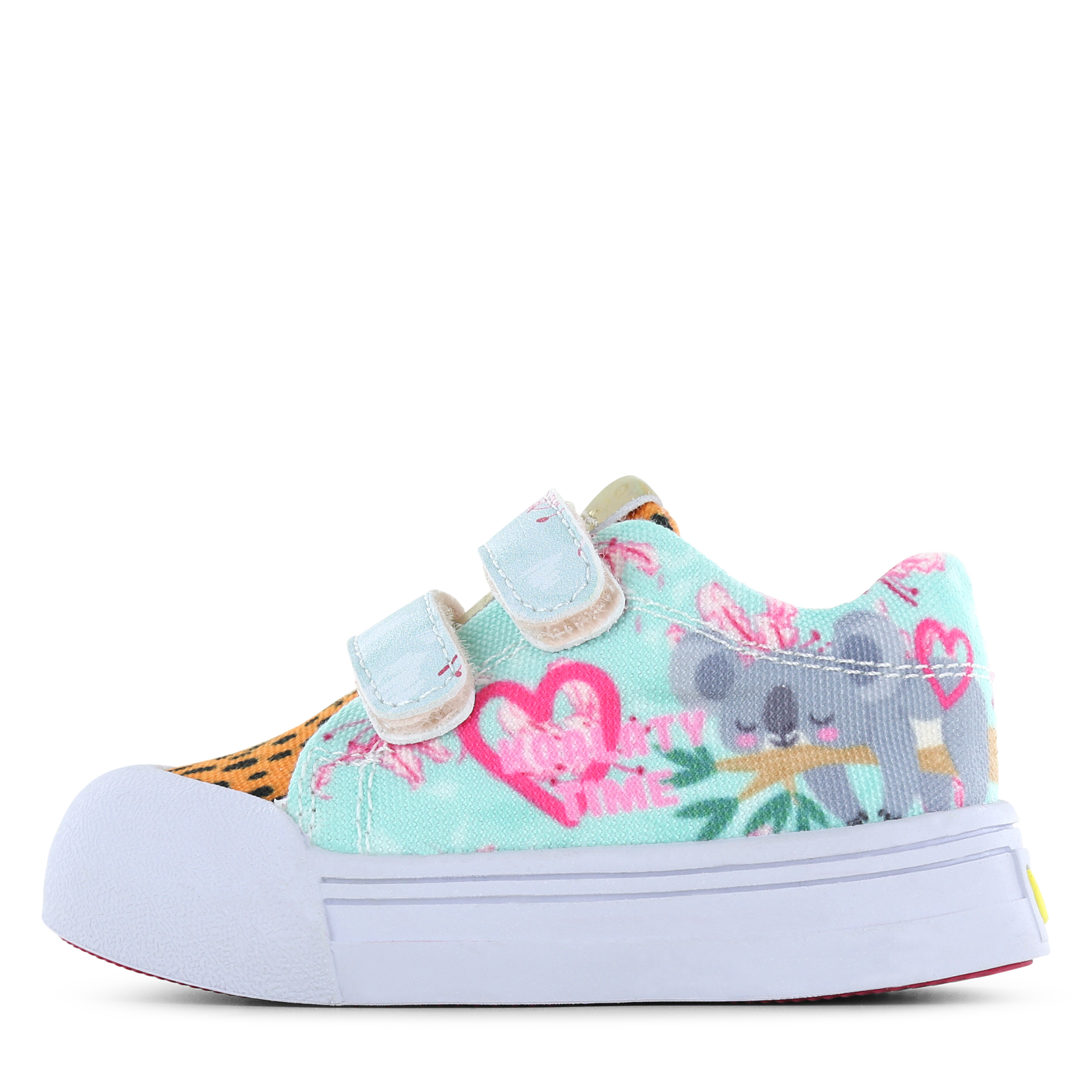 Go Bananas sneaker klittenband – Koala Meisjes | Canvas | Maat 35