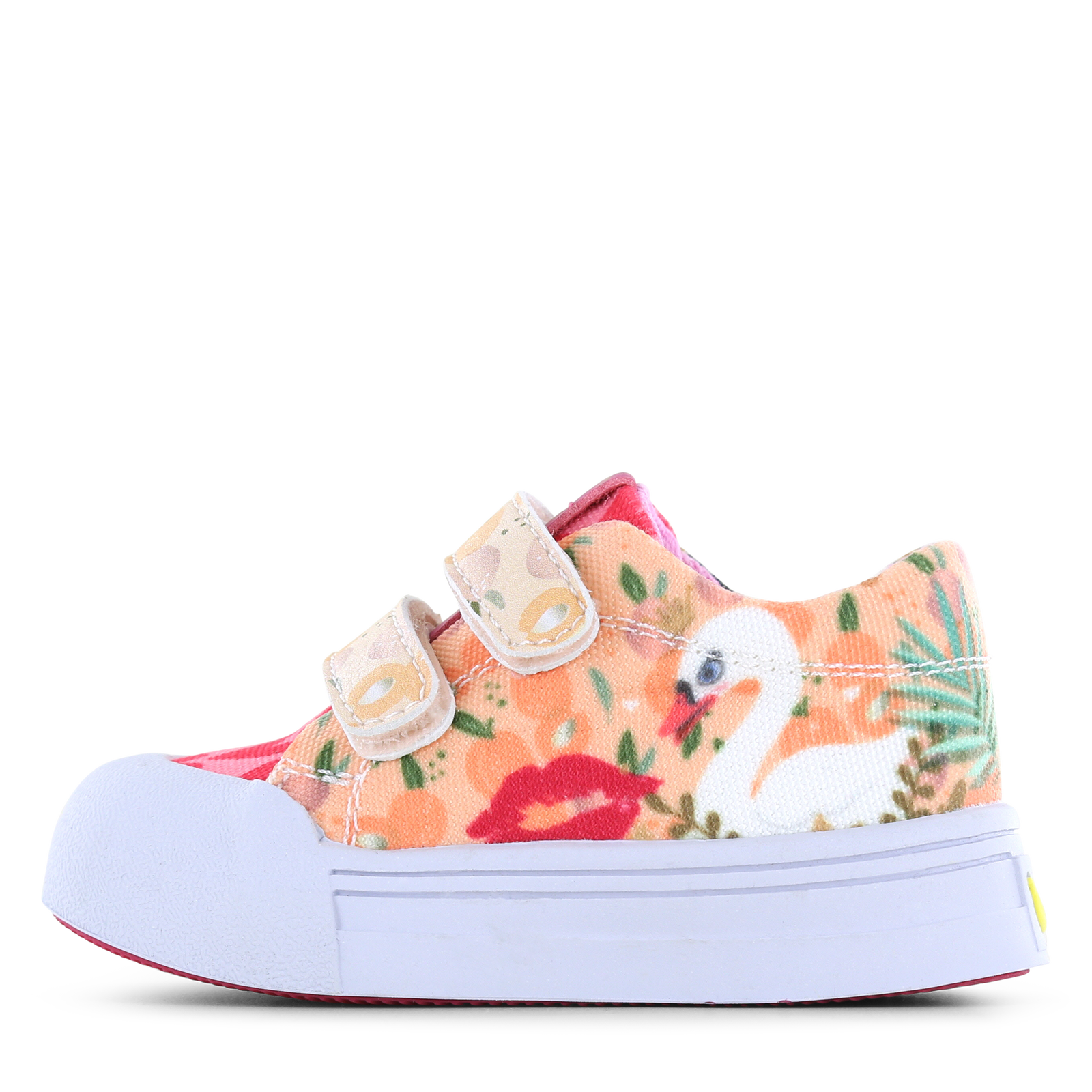 Go Bananas sneaker klittenband – Zwaan Meisjes | Canvas | Maat 35