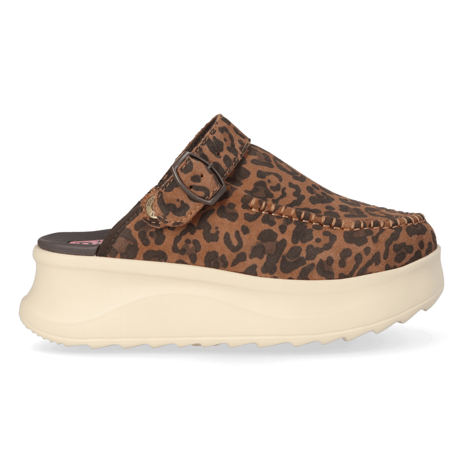 HEYDUDE Clogs Dames Delray Clog Suede Bruin  Su&egrave;de