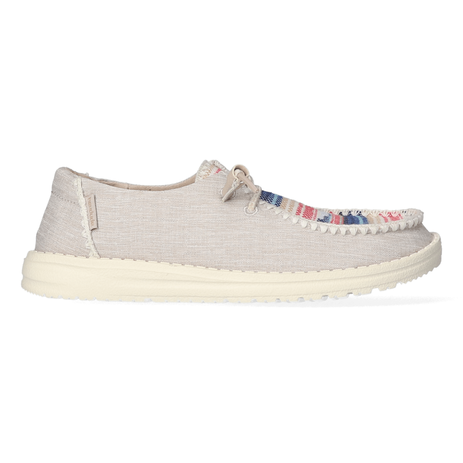 HEYDUDE Instappers Dames Wendy Boho Taupe 42 Polyester