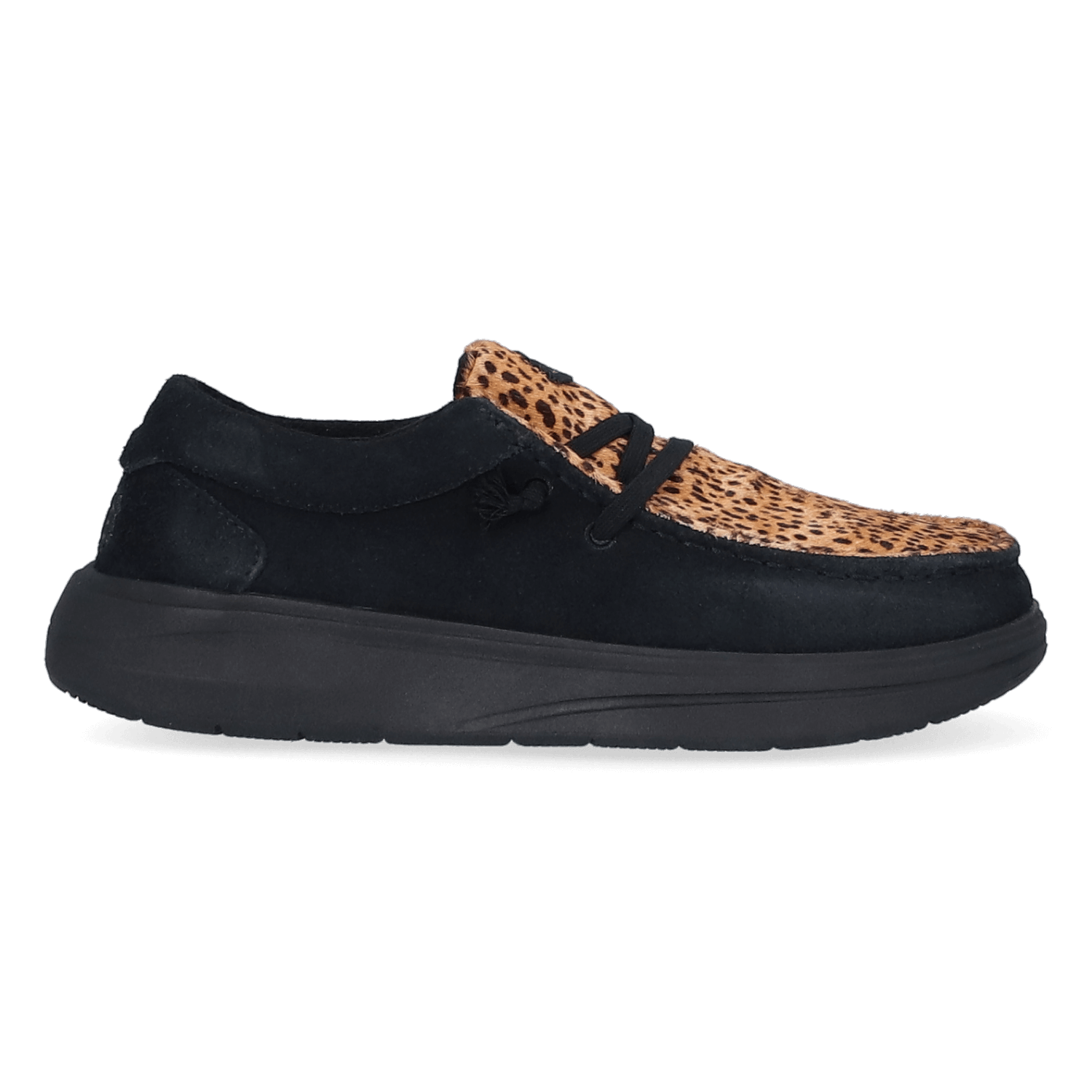 HEYDUDE Instappers Dames Wendy Comf Zwart  Textiel