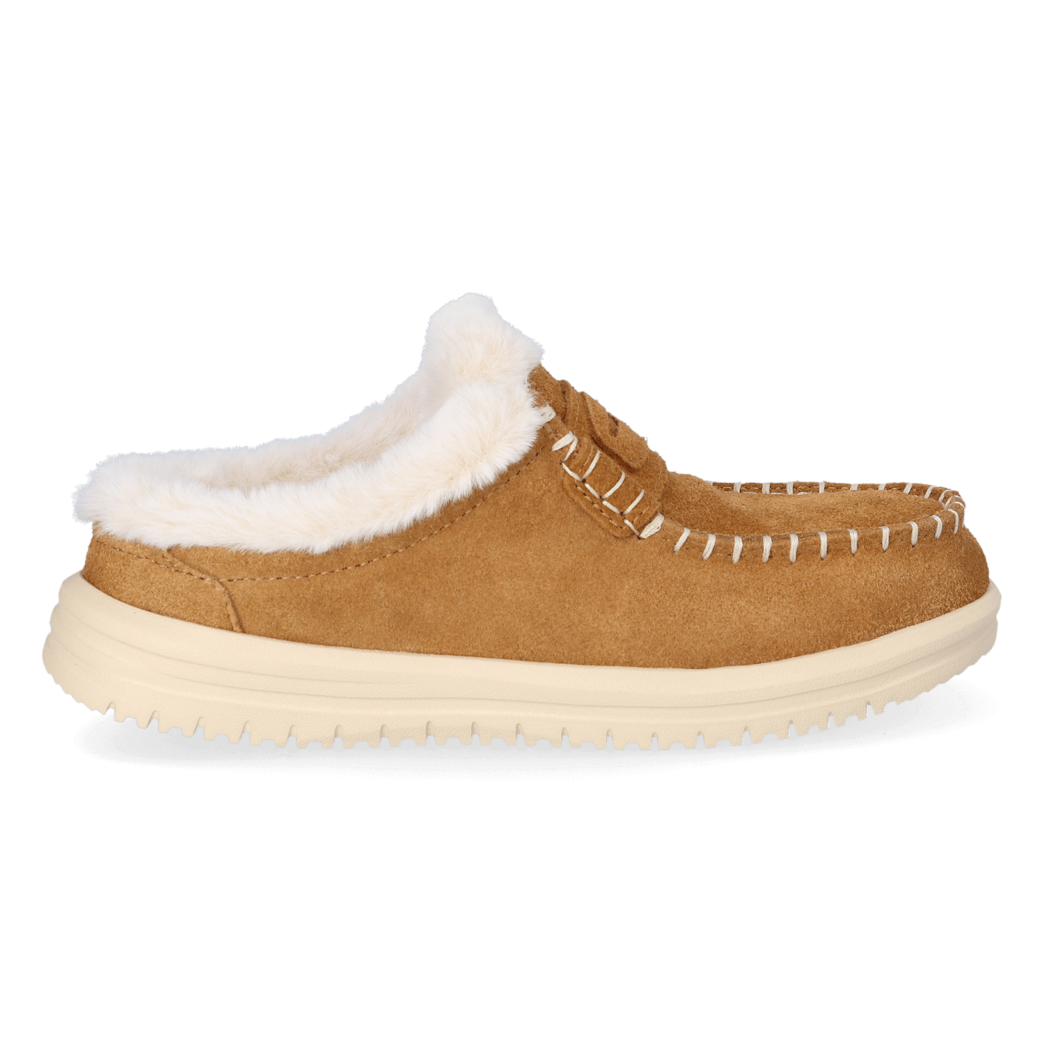 HEYDUDE Instappers Dames Wendy NXT Mule Bruin  Su&egrave;de