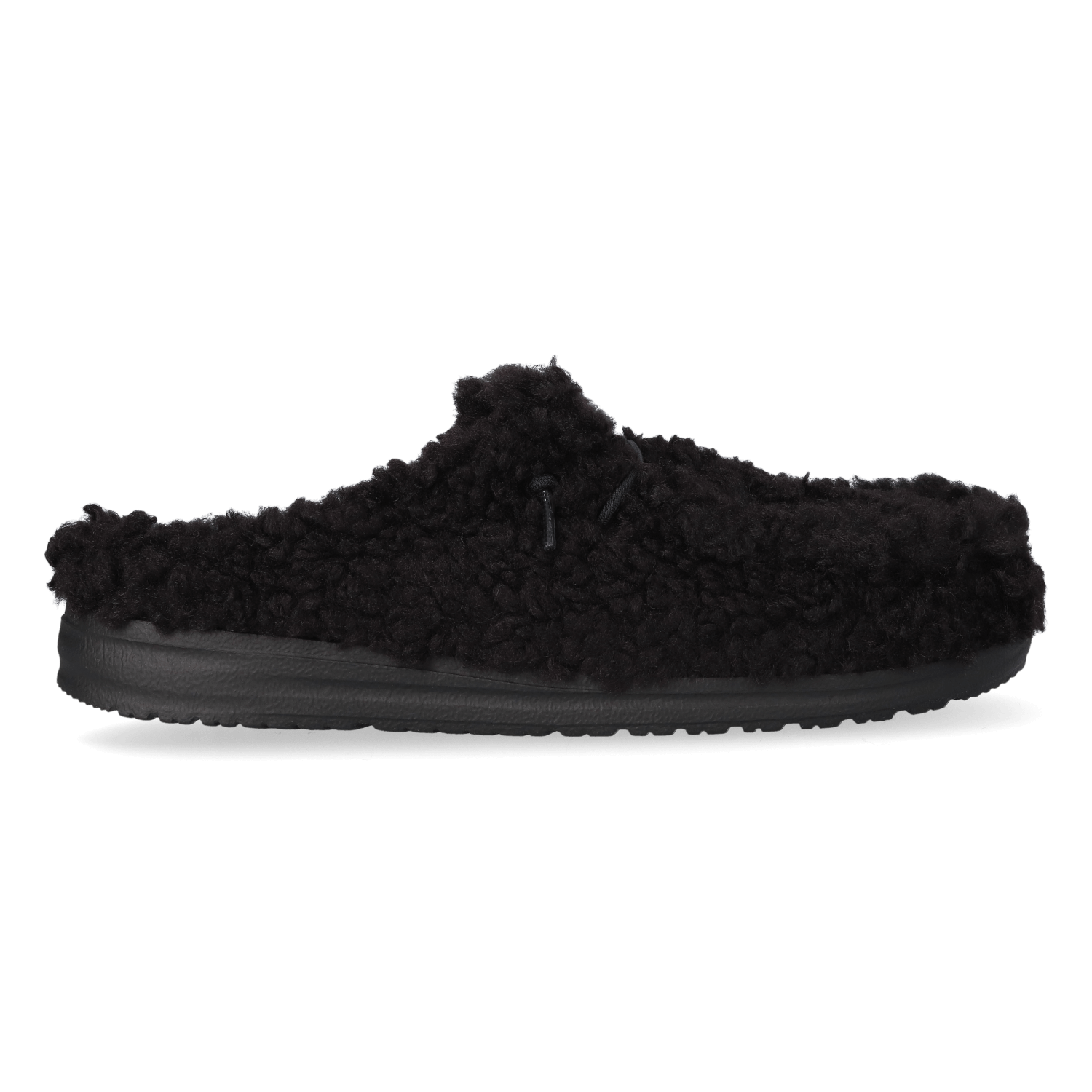 HEYDUDE Instappers Dames Wendy Slipper Zwart  Imitatievacht