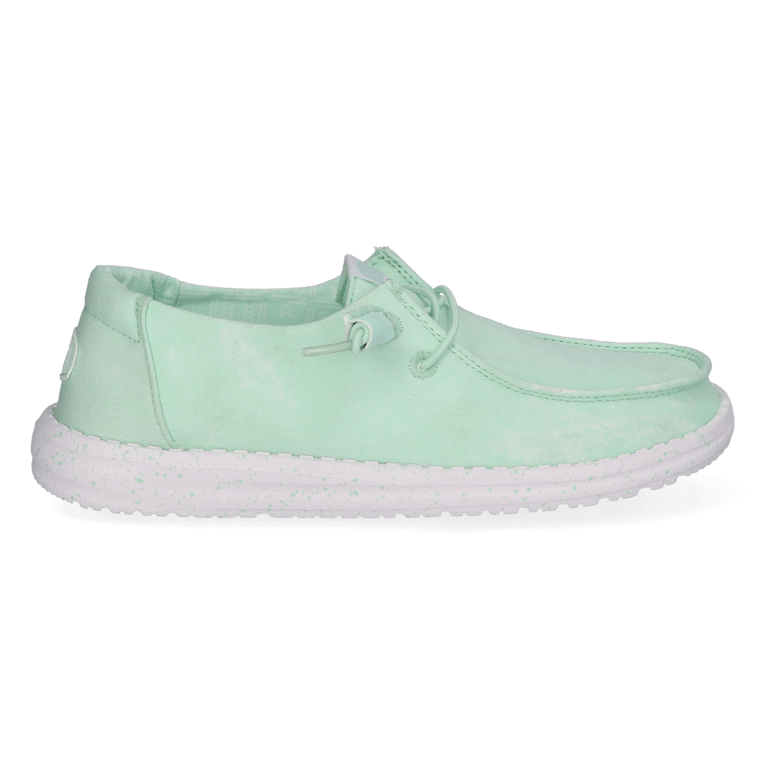 HEYDUDE Instappers Dames Wendy Strech Canvas Aqua  Canvas