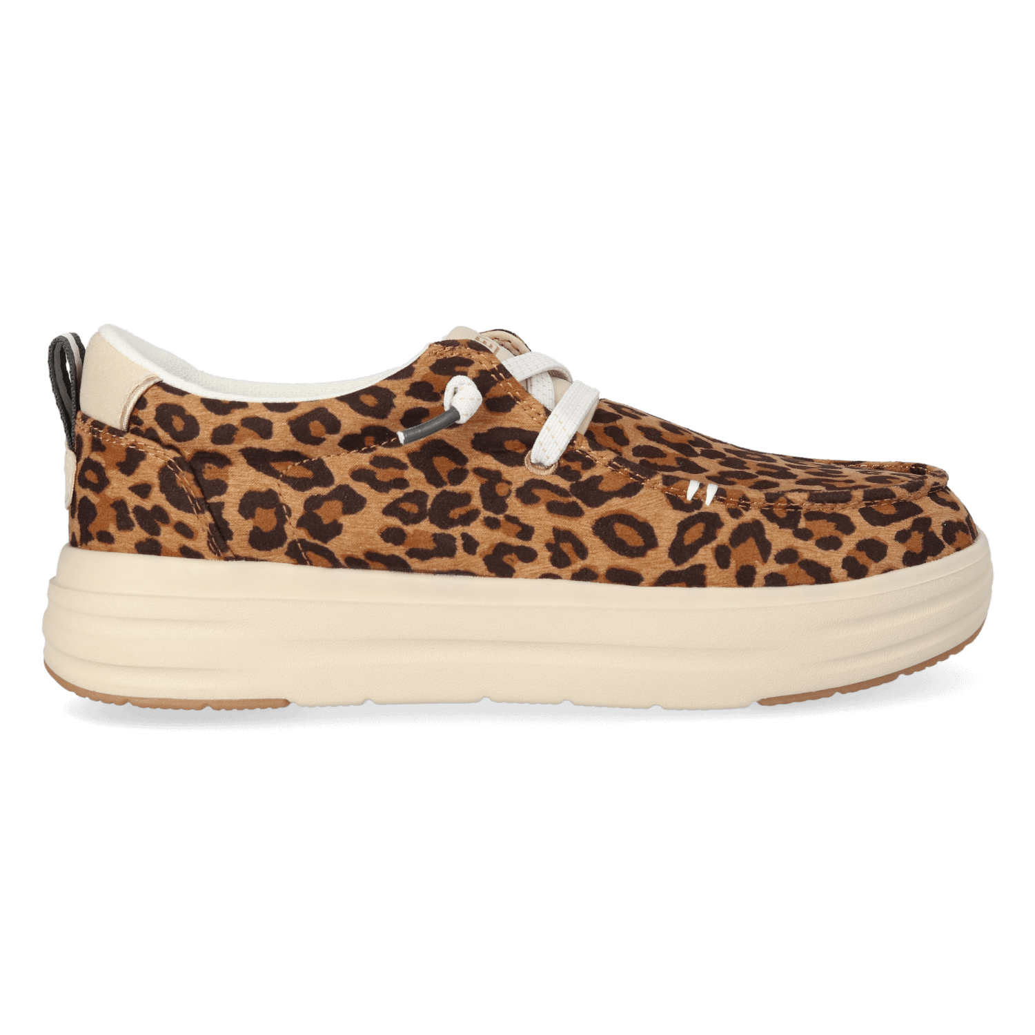 HEYDUDE Sneakers Dames Wendy Nova Classic Bruin  Synthetisch