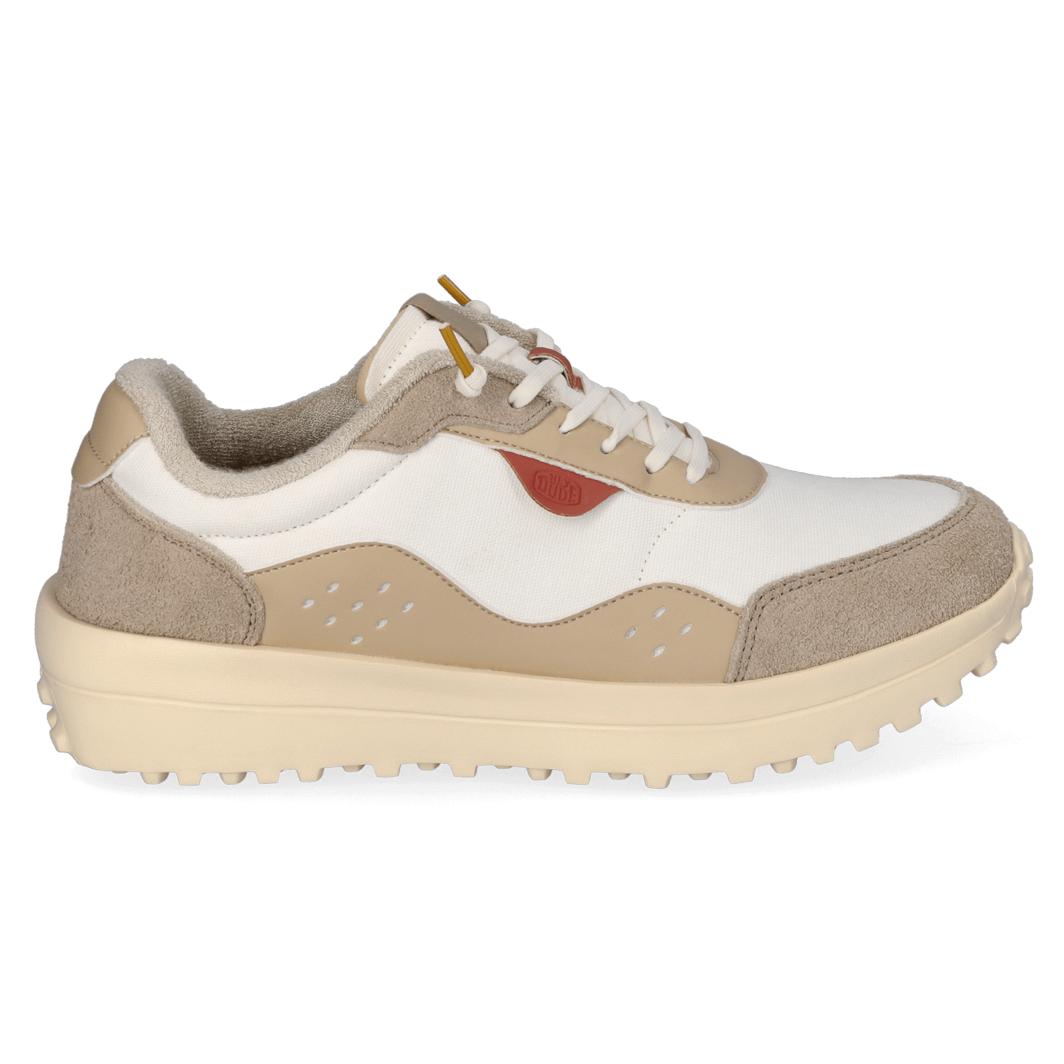 HEYDUDE Sneakers Heren Hayden Craft Wit  Synthetisch