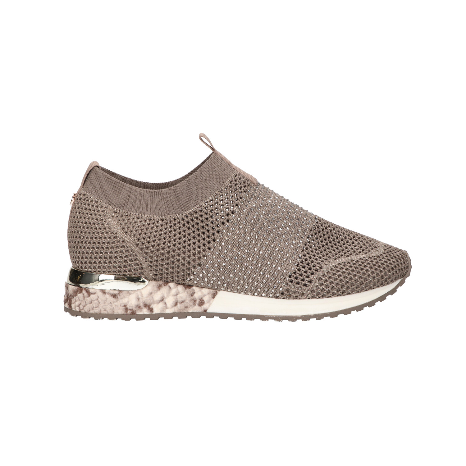 Instapsneakers taupe | Dames | Maat 42 | La Strada