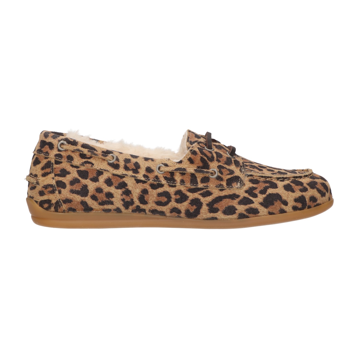 Mocassin leopard met fur | Dames | Maat 41 | La Strada