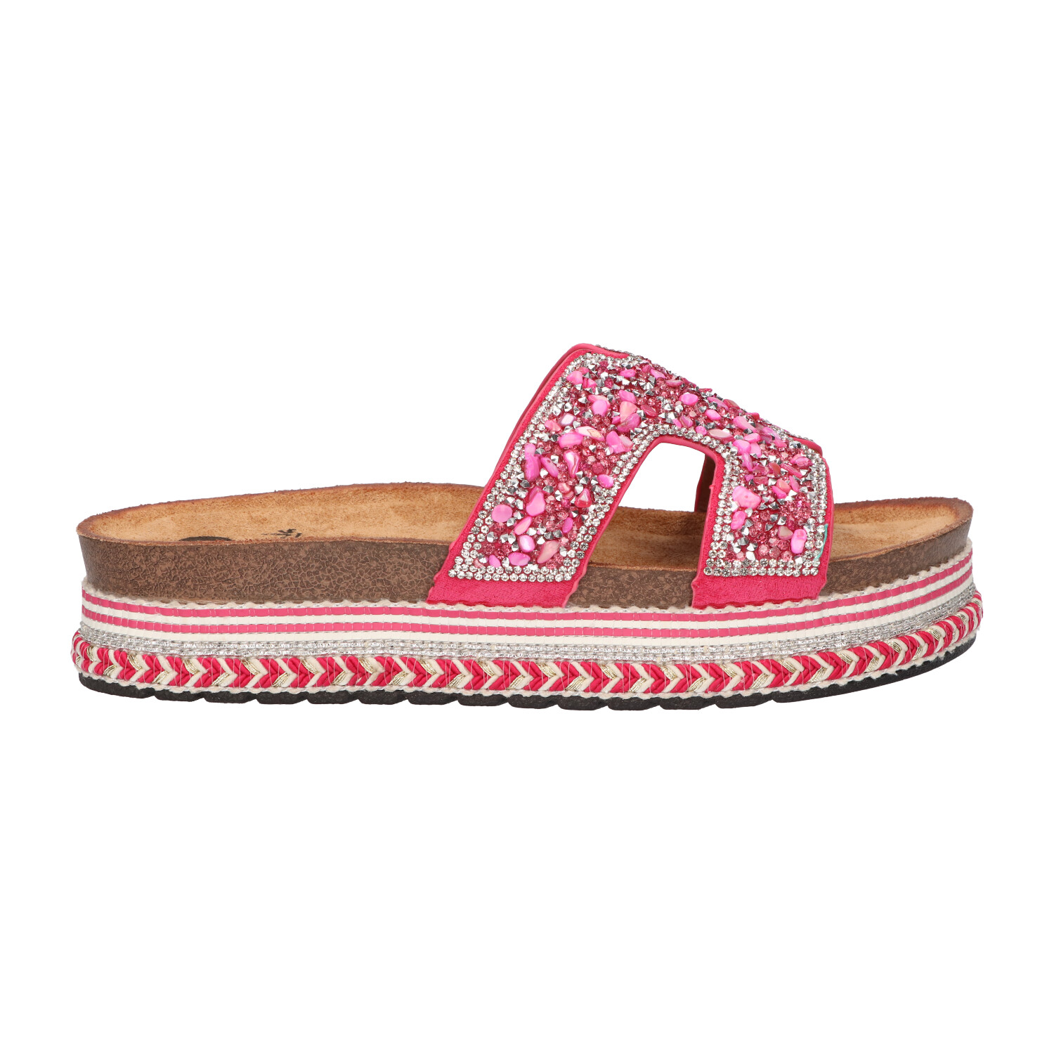 Sandalen roze met steentjes | Dames | Maat 40 | La Strada