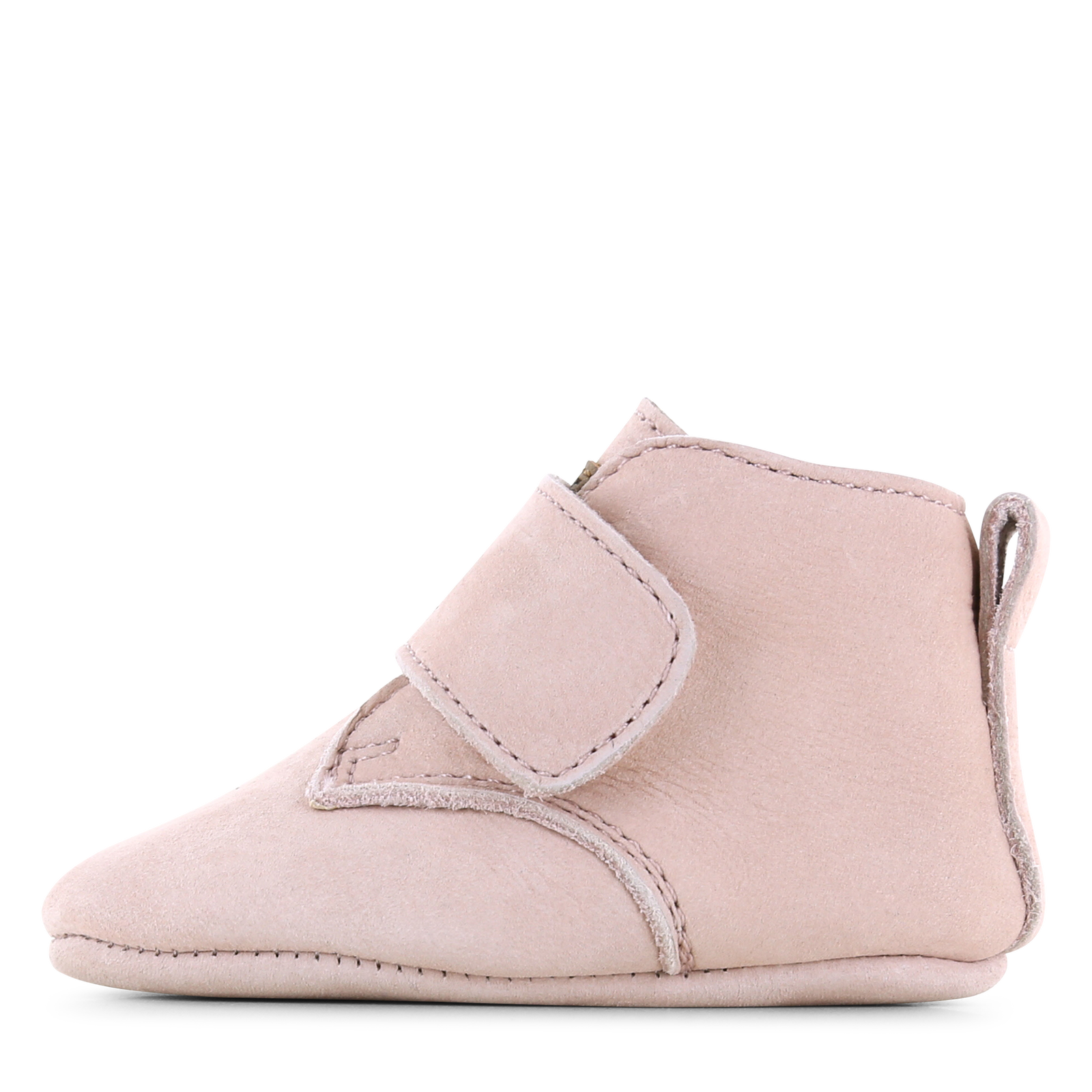 Shoesme Newborn roze slofje klittenband Meisjes | Maat 17/18