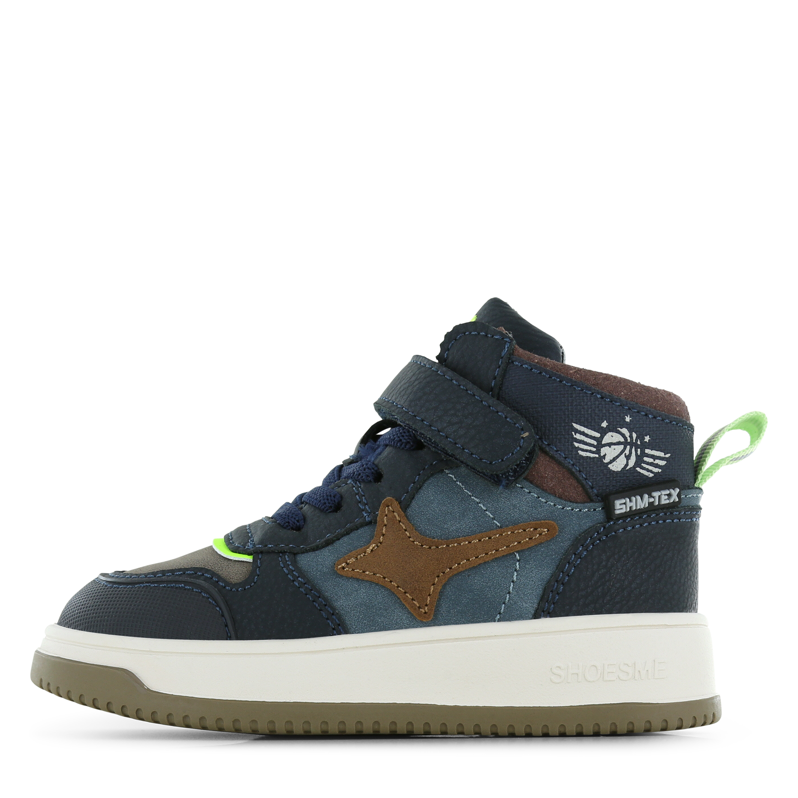 Shoesme Water-Proof blauwe sneaker Jongens | Microfiber nubuck | Maat 29