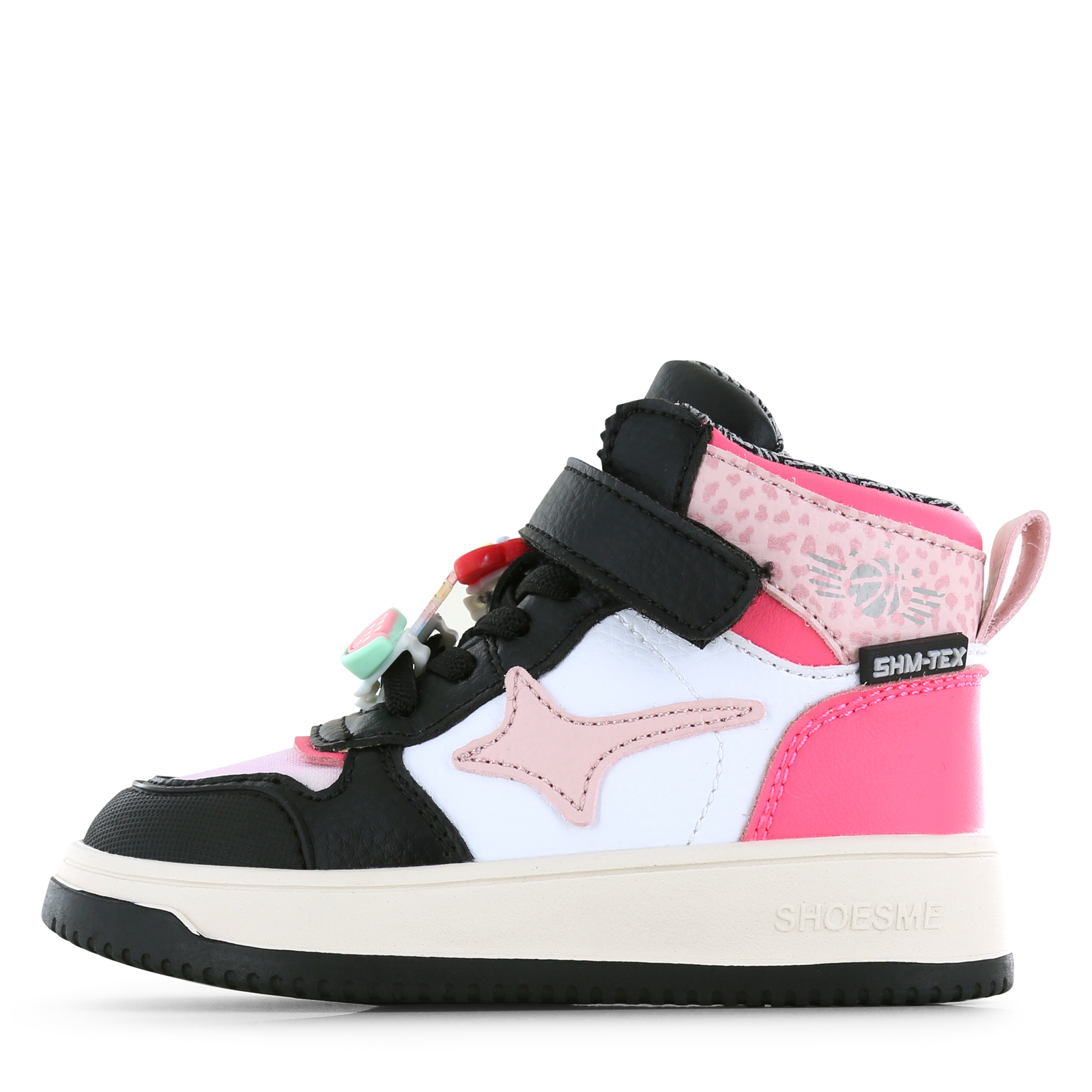 Shoesme Water-Proof roze sneaker Meisjes | Microfiber leer | Maat 27