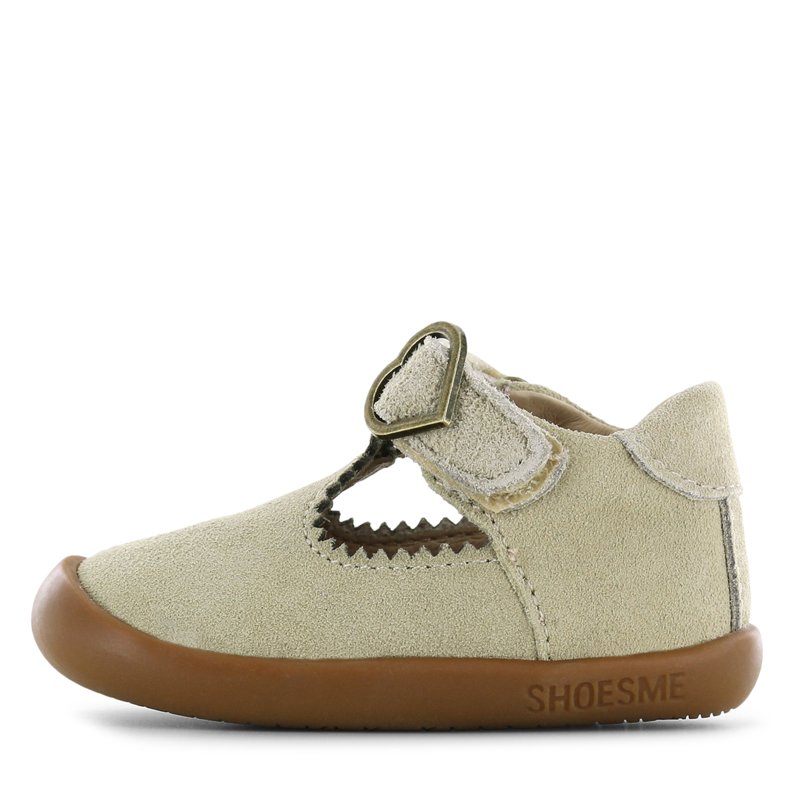 Shoesme beige T-band schoentje Meisjes | Leer | Maat 24