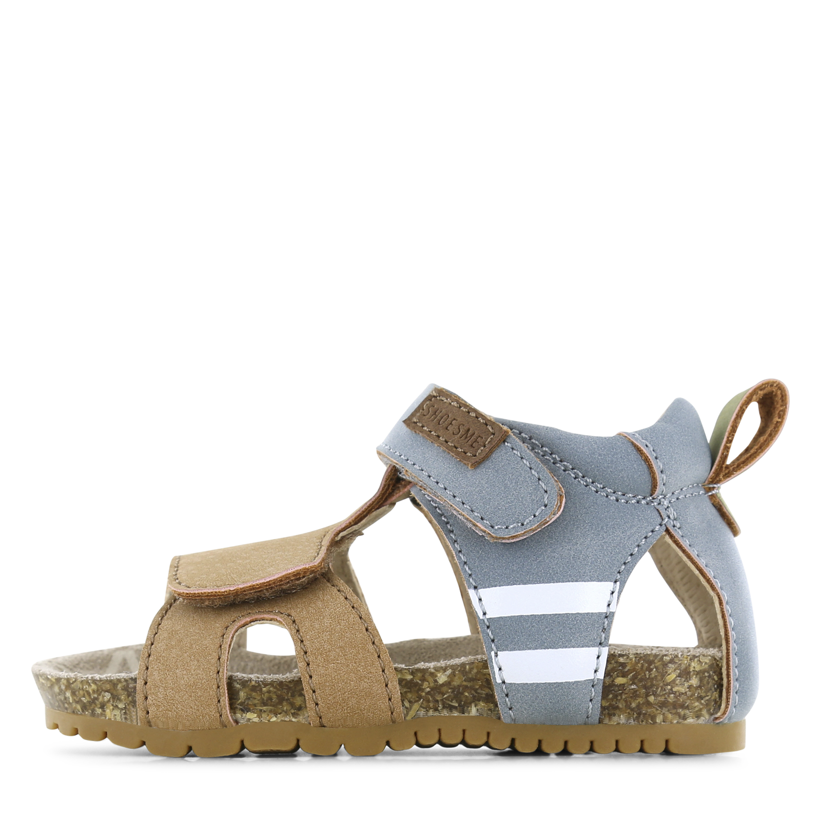 Shoesme beige-blauw sandaaltje Jongens | Microleer | Maat 20