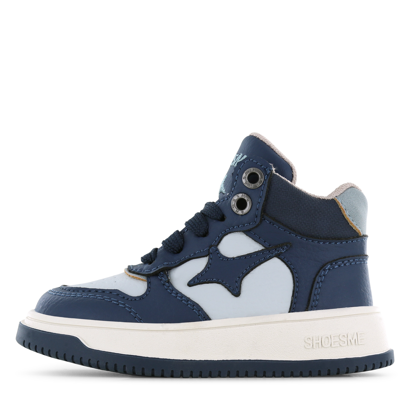 Shoesme blauwe sneaker Jongens | Microfiber leer | Maat 34