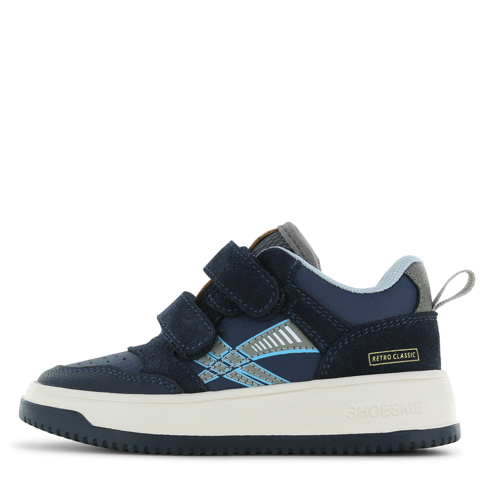 Shoesme blauwe sneaker Jongens | Microfiber leer/Su&egrave;de | Maat 33