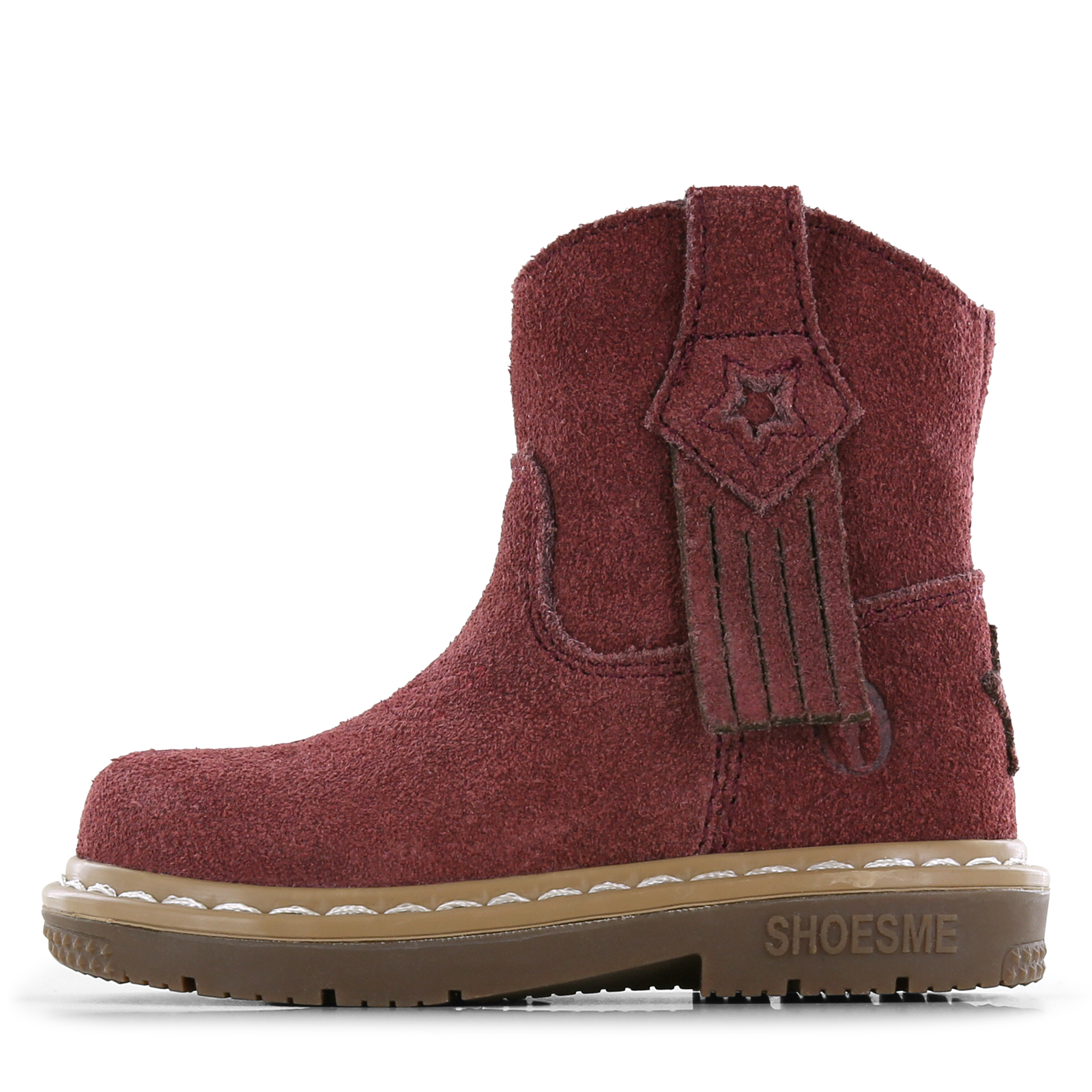 Shoesme bordeaux laarsje met franjes Meisjes | Su&egrave;de | Maat 24