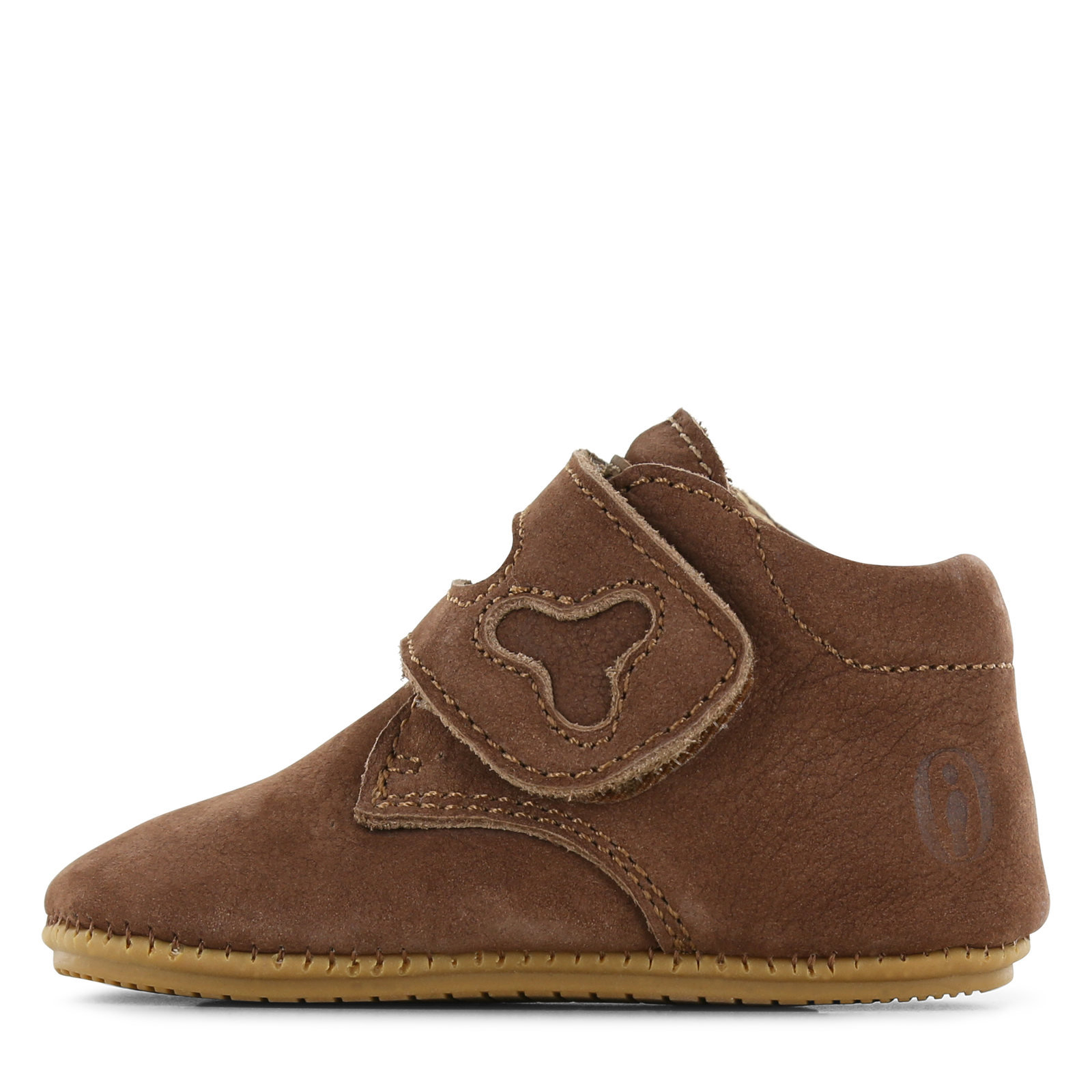 Shoesme bruin BABY-PROOF&reg; schoentje Jongens | Nubuck | Maat 18