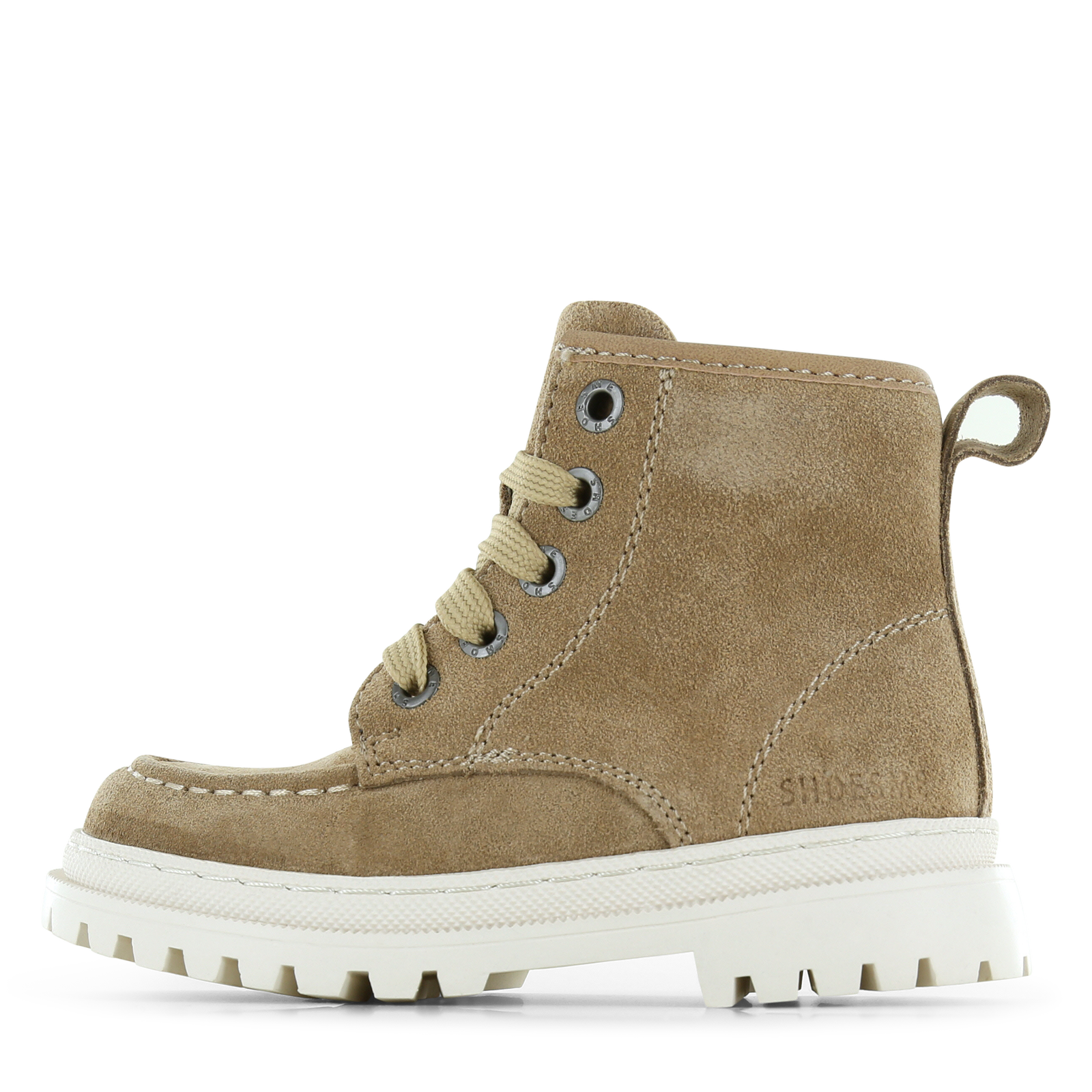 Shoesme bruine midhoge bikerboot Uni | Su&egrave;de | Maat 35