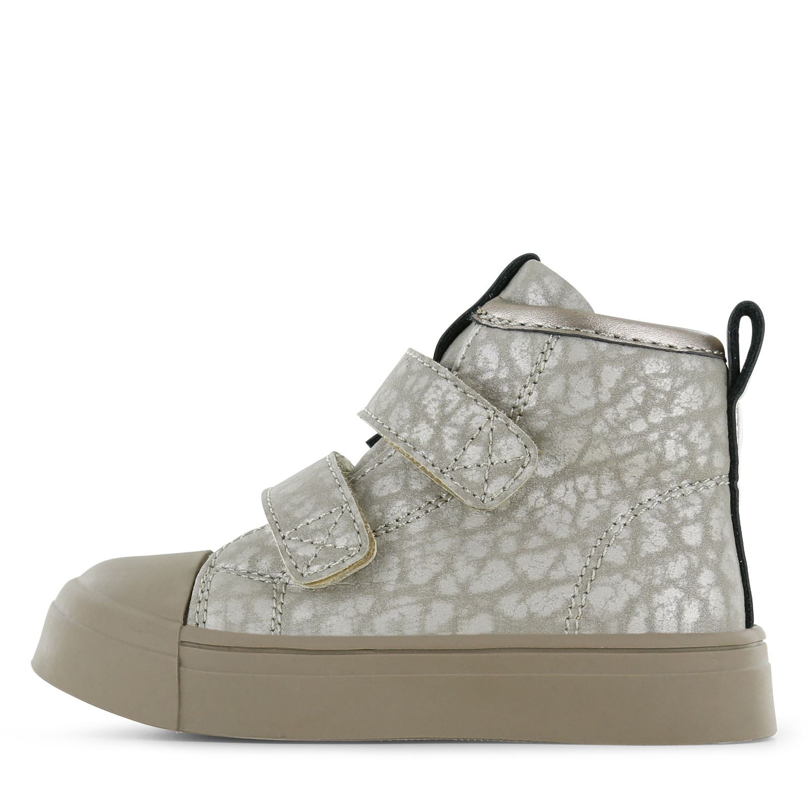 Shoesme champagne klittenbandboot Meisjes | Microfiber leer | Maat 33