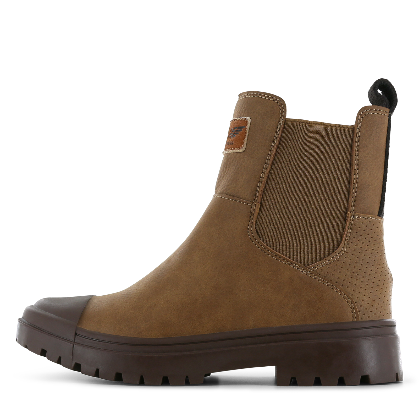 Shoesme cognac chelseaboot Uni | Microleer | Maat 33