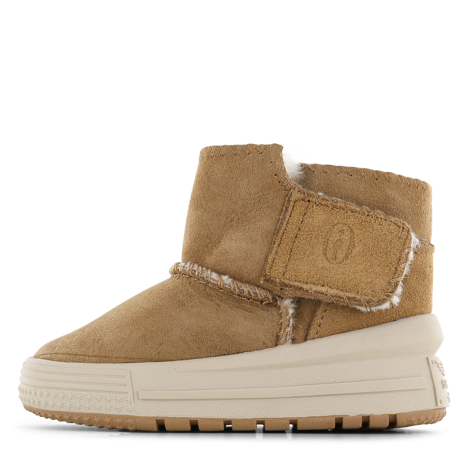 Shoesme cognac chunky lammy bootie gevoerd Uni | Lammy | Maat 25