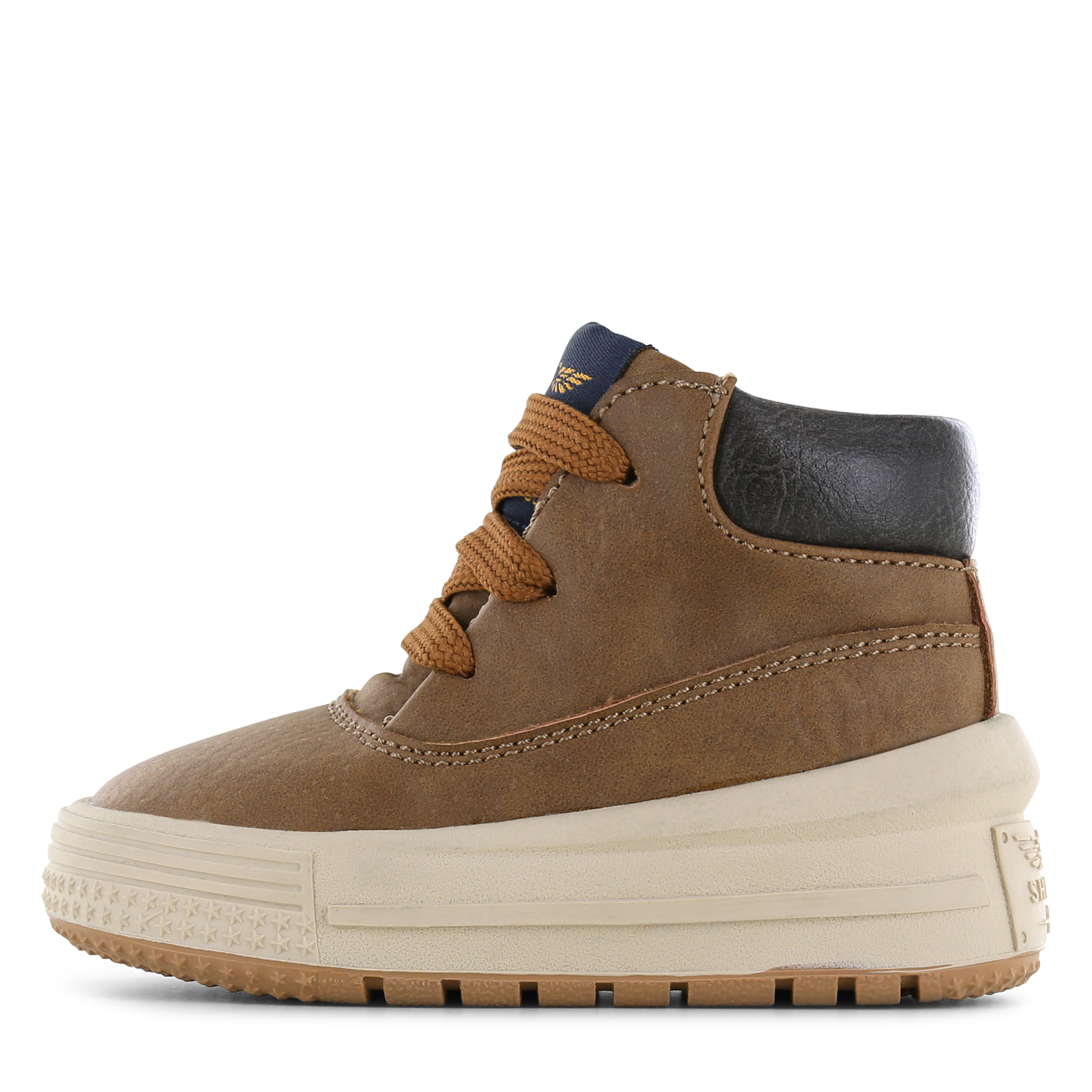 Shoesme cognac chunky schoentje Jongens | Microleer | Maat 21