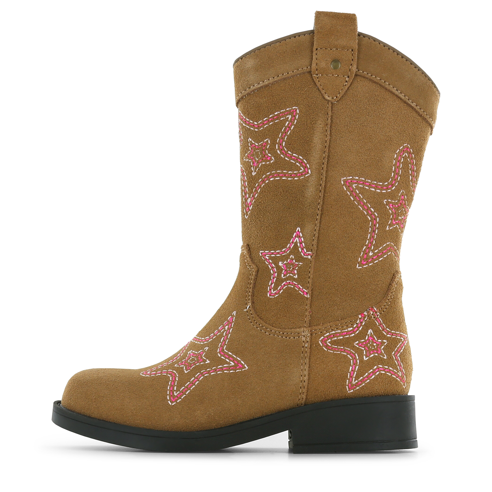 Shoesme cognac cowboylaars met sterren Meisjes | Su&egrave;de | Maat 33