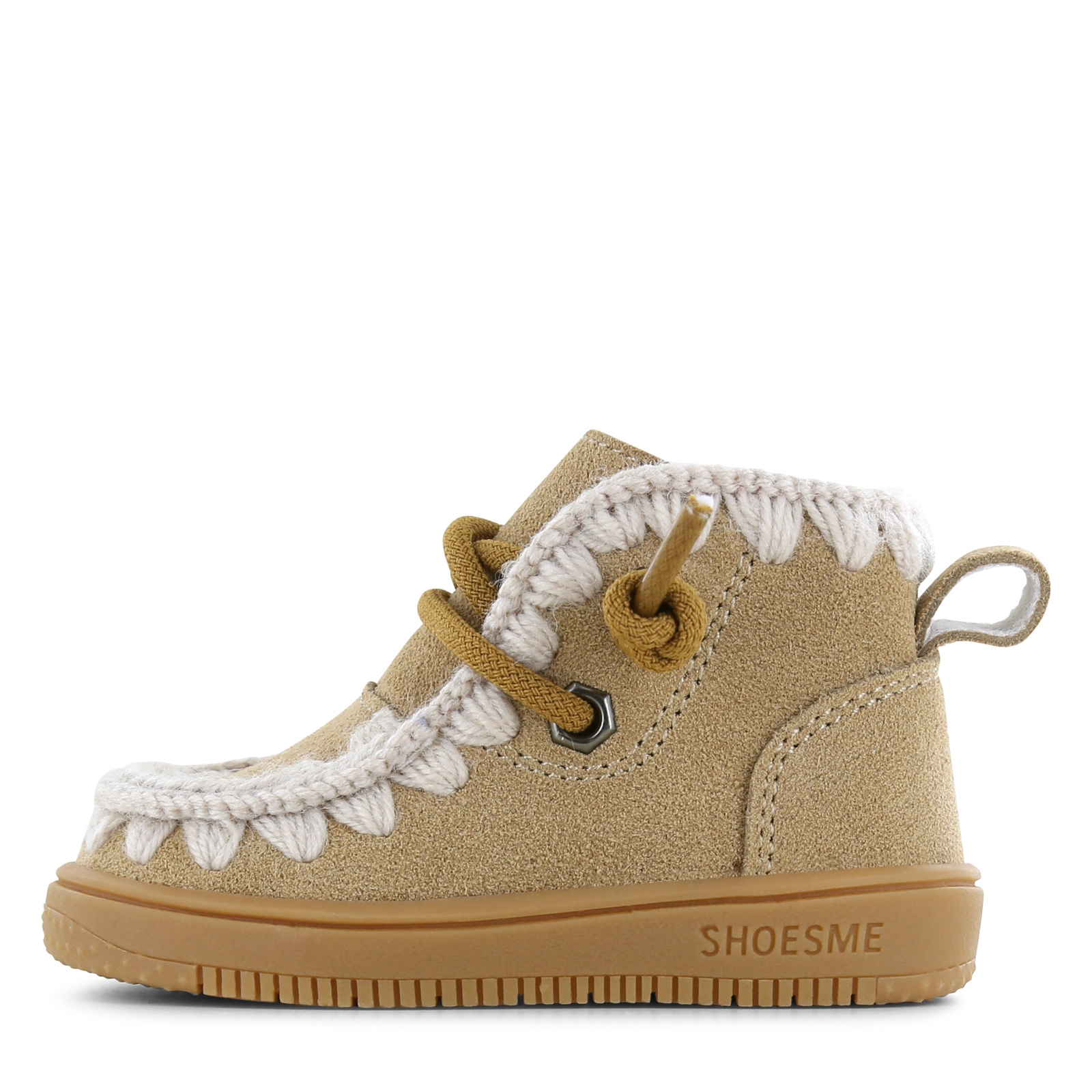 Shoesme cognac schoentje met details Uni | Su&egrave;de | Maat 26