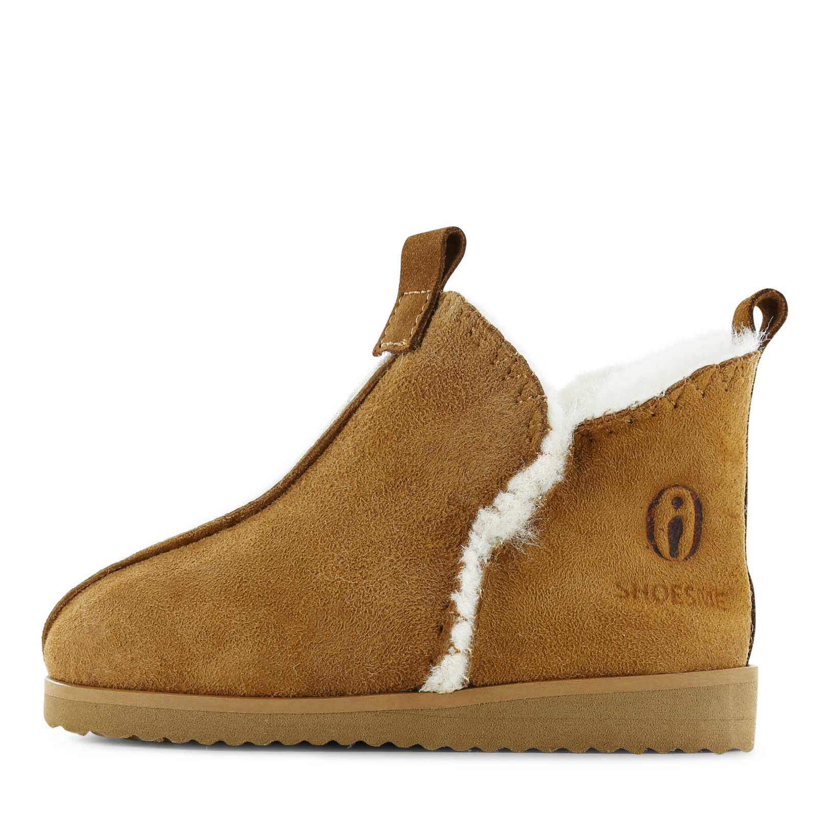 Shoesme cognac slofje Uni | Schapenleer | Maat 31