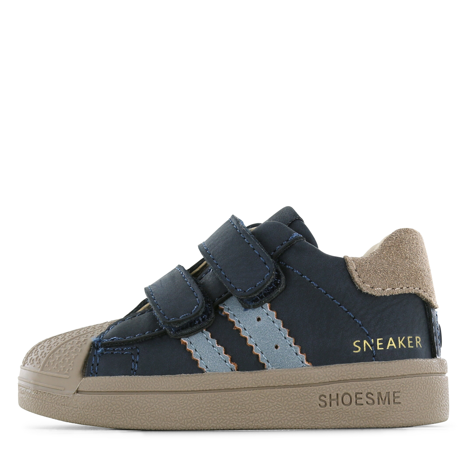 Shoesme donkerblauw sneakertje met stootneus Jongens | Microfiber nubuck/Su&egrave;de | Maat 19