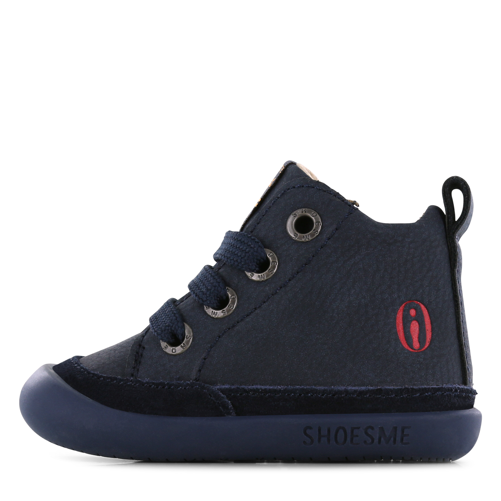 Shoesme donkerblauwe bootie Jongens | Leer/Microleer | Maat 18