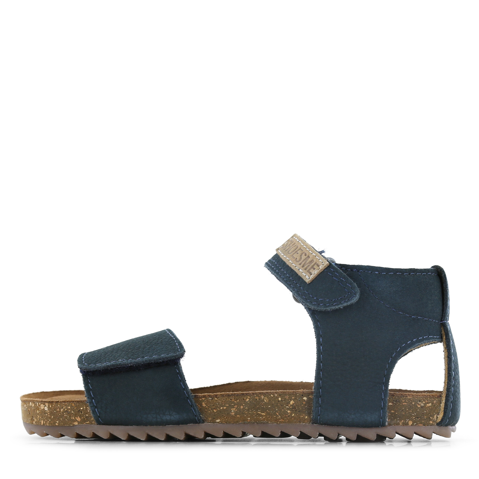 Shoesme donkerblauwe sandaal met brede band Uni | Leer | Maat 21