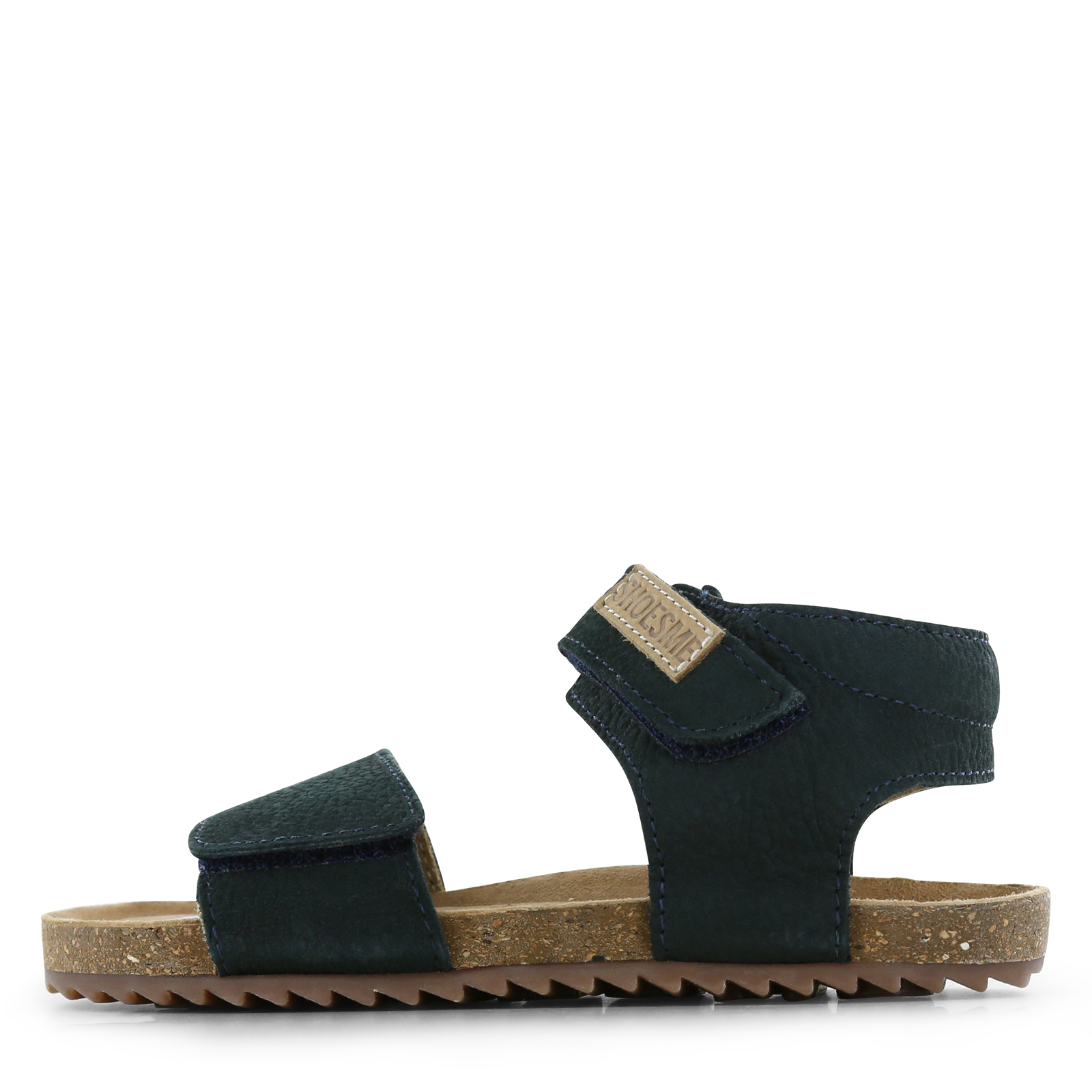 Shoesme donkerblauwe sandaal met brede band Uni | Leer | Maat 35