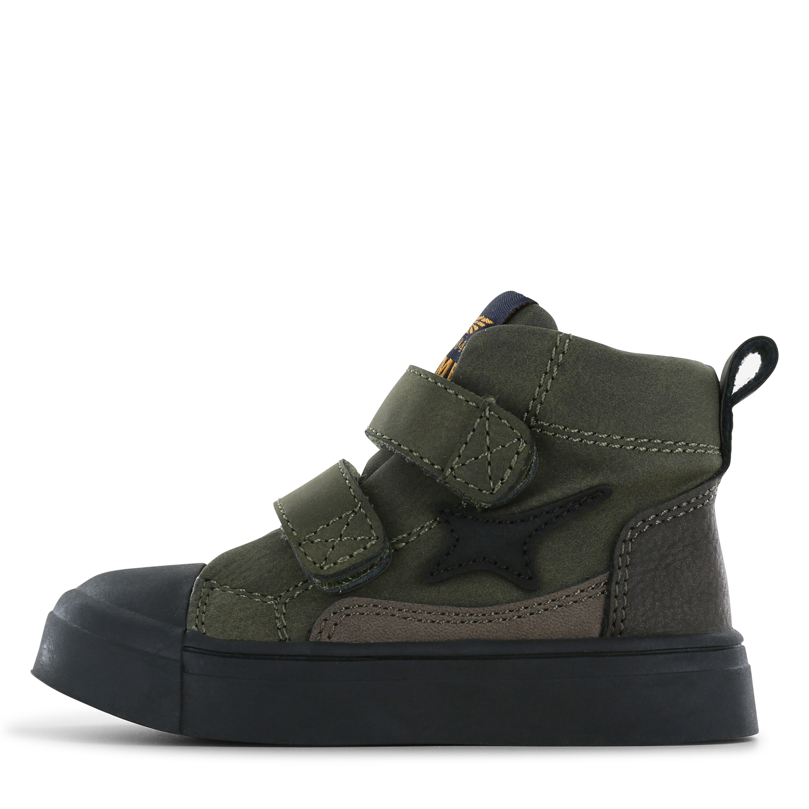 Shoesme donkergroene bootie Jongens | Microfiber nubuck | Maat 33