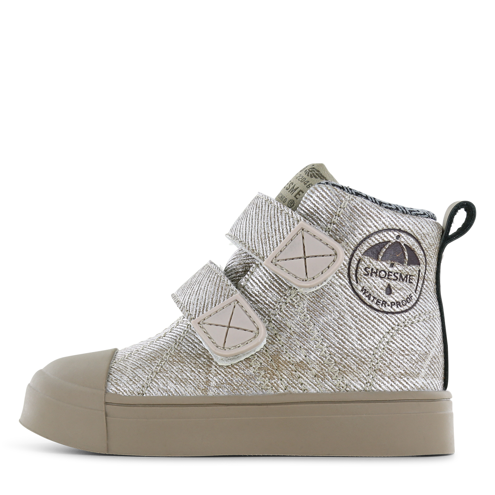 Shoesme gouden Water-Proof bootie Meisjes | Microfiber leer | Maat 33