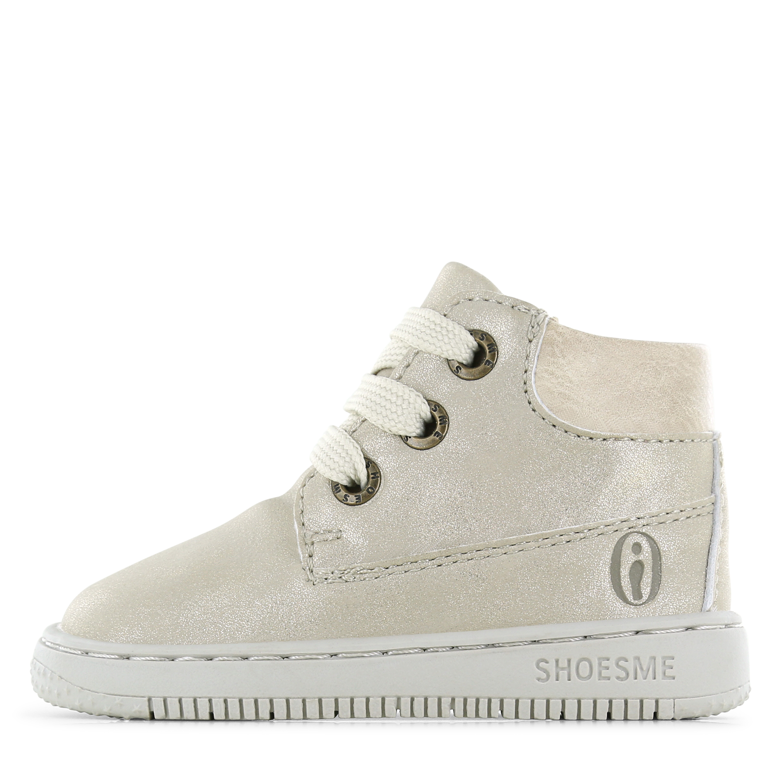 Shoesme gouden veterbootje Meisjes | Microleer | Maat 24