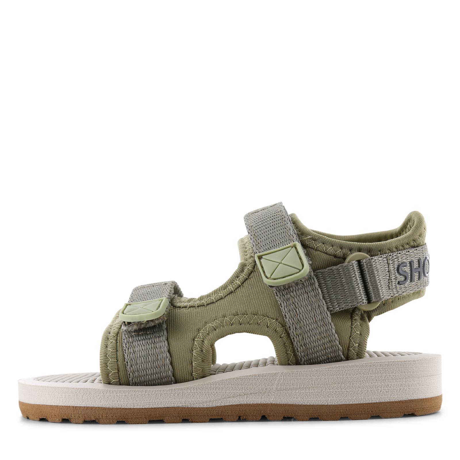 Shoesme legergroene lichtgewicht sandaal Jongens | Spandex | Maat 35