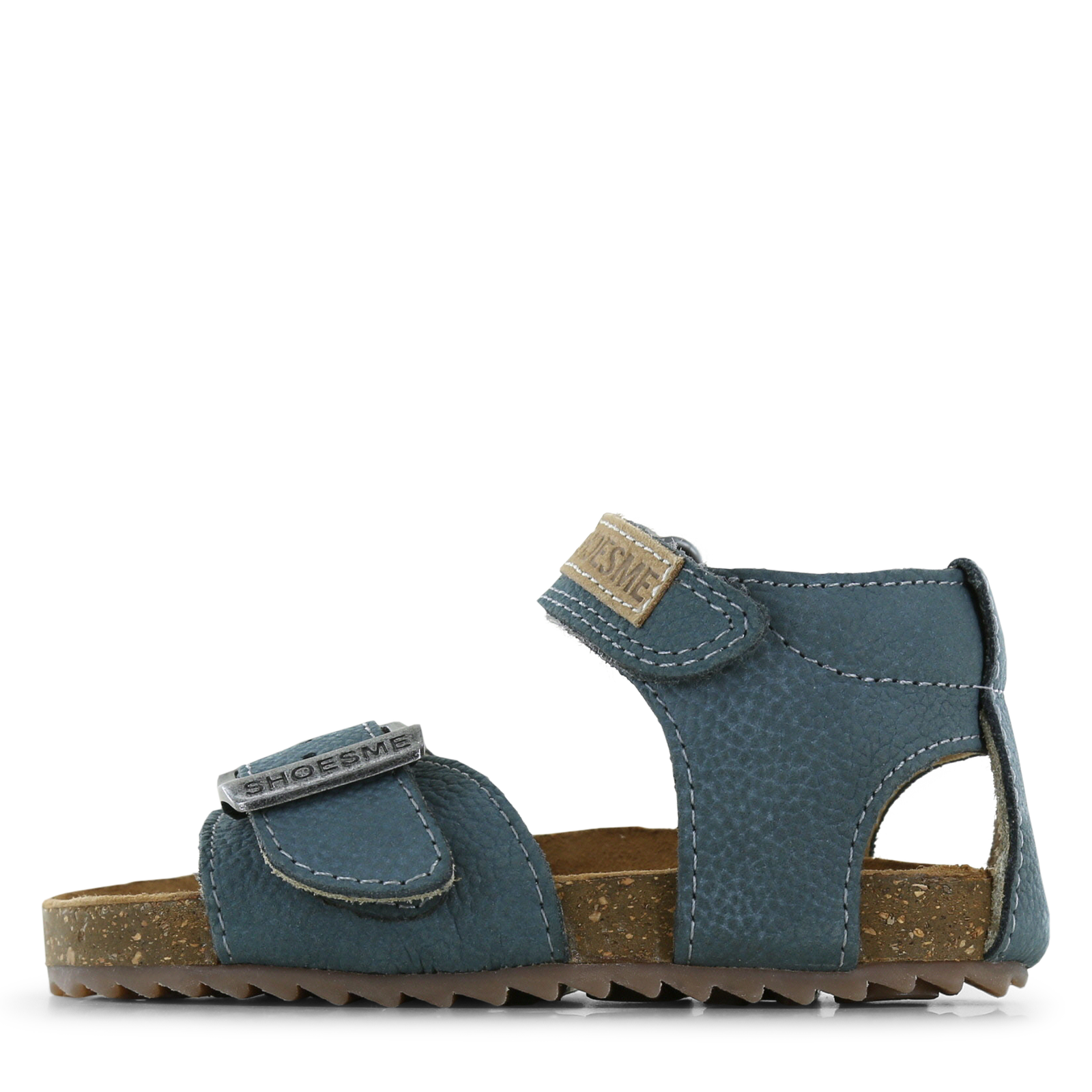 Shoesme lichtblauwe sandaal met gesp Uni | Leer | Maat 20