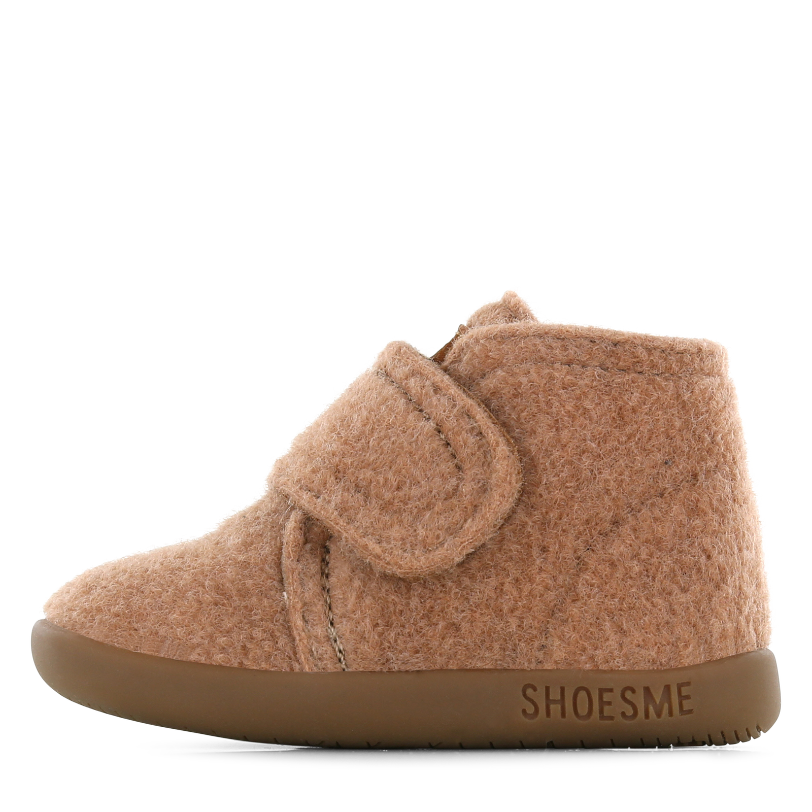 Shoesme lichtbruin vilten slofje Uni | Maat 26