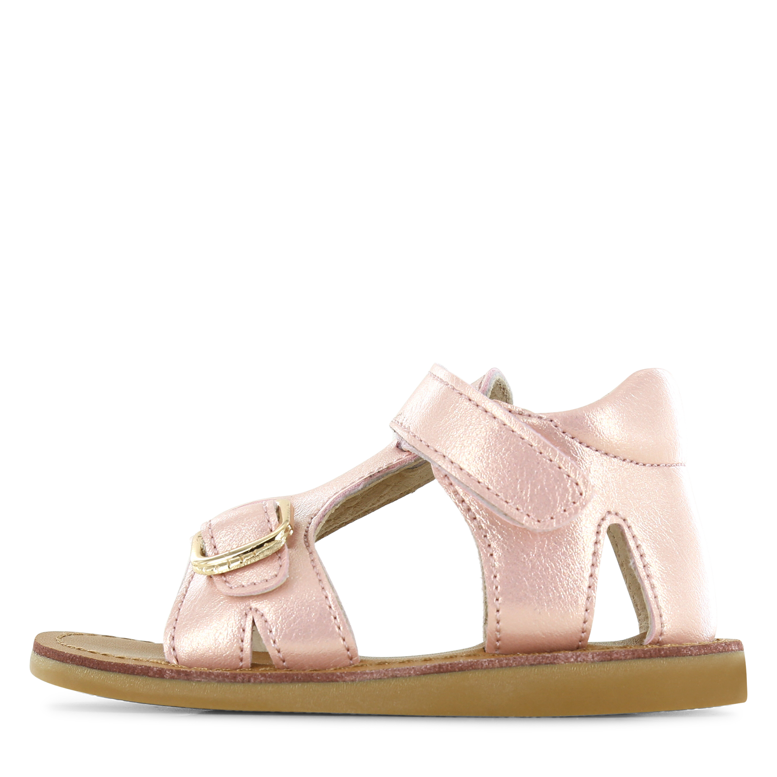 Shoesme metallic roze sandaal Meisjes | Metallic/Microleer | Maat 29