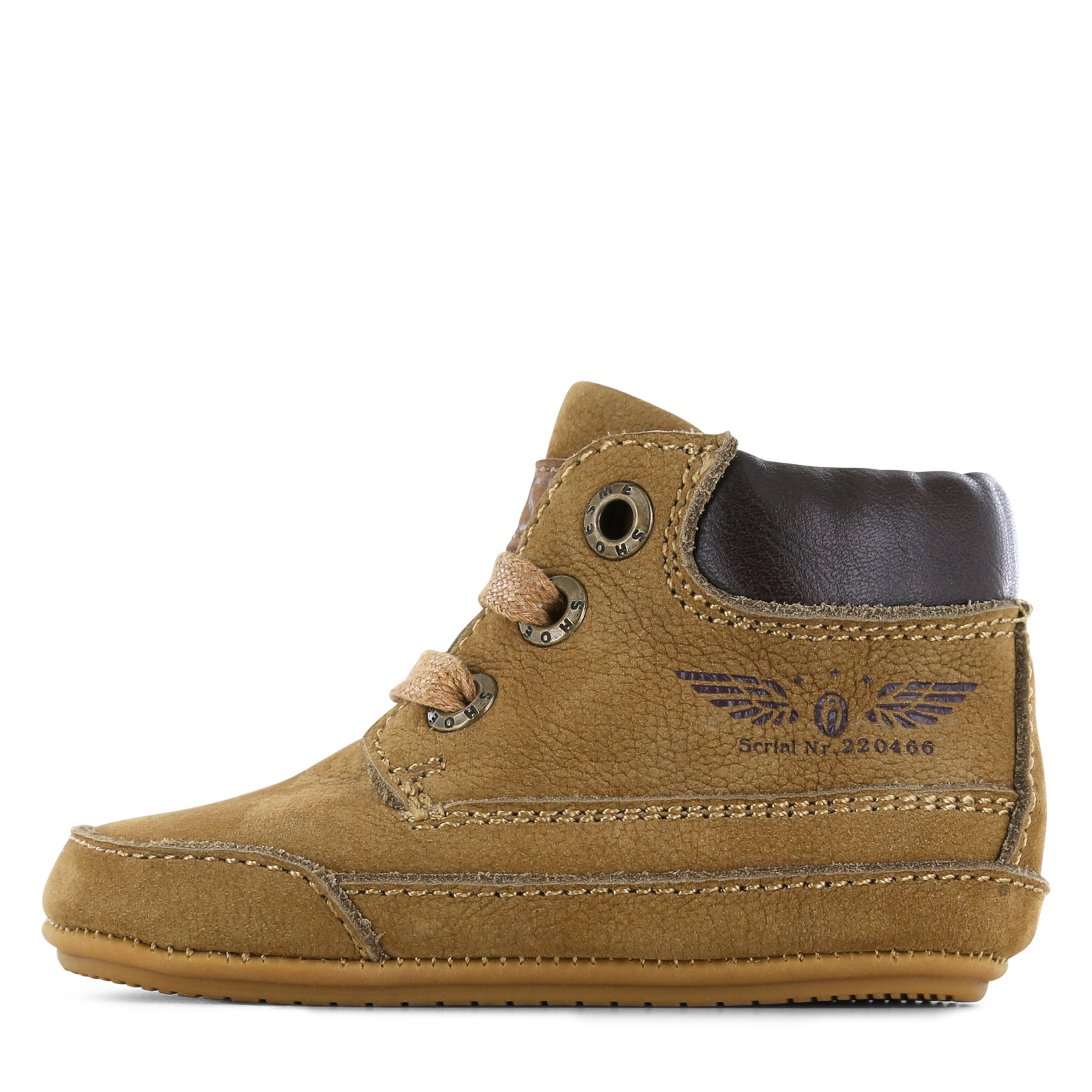Shoesme okergeel BABY-PROOF&reg; schoentje Jongens | Nubuck | Maat 18