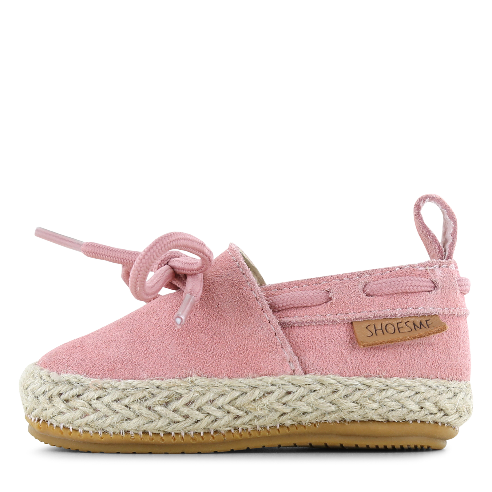 Shoesme roze BABY-PROOF&reg; espadrilles Meisjes | Leer | Maat 18