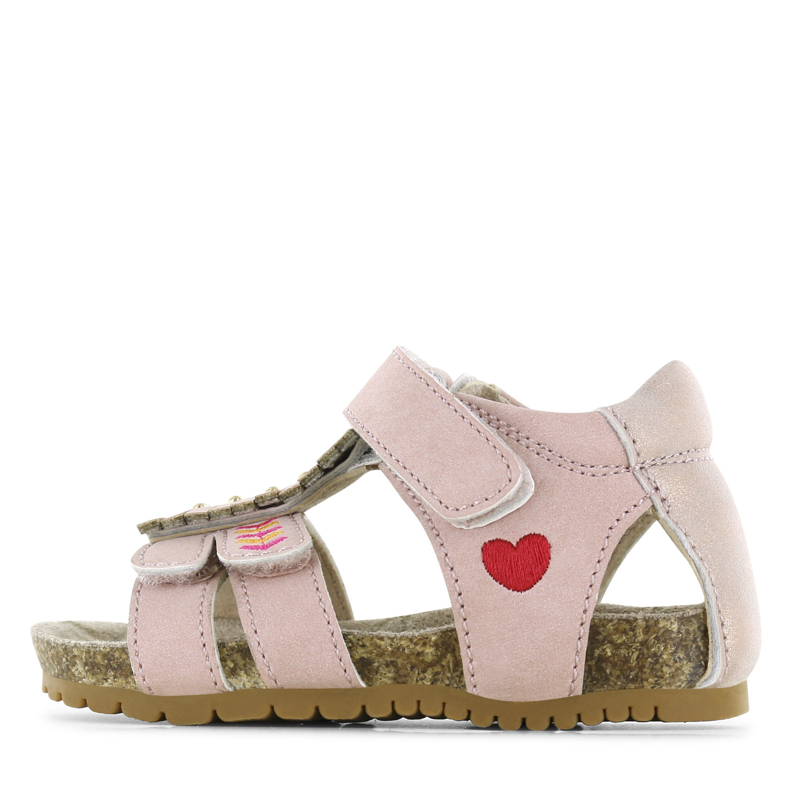 Shoesme roze sandaaltje met details Meisjes | Microleer | Maat 28